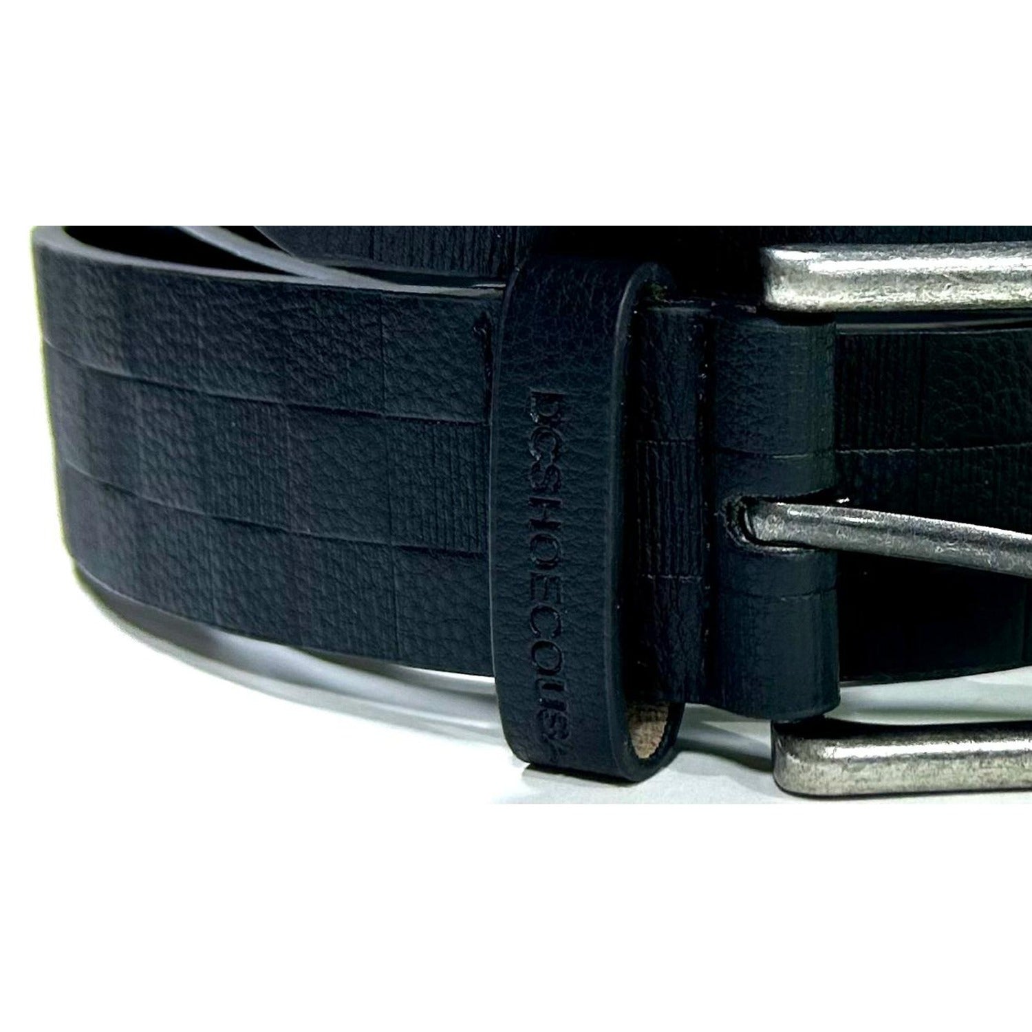 Correa DC negra forrada en cuero talla 34