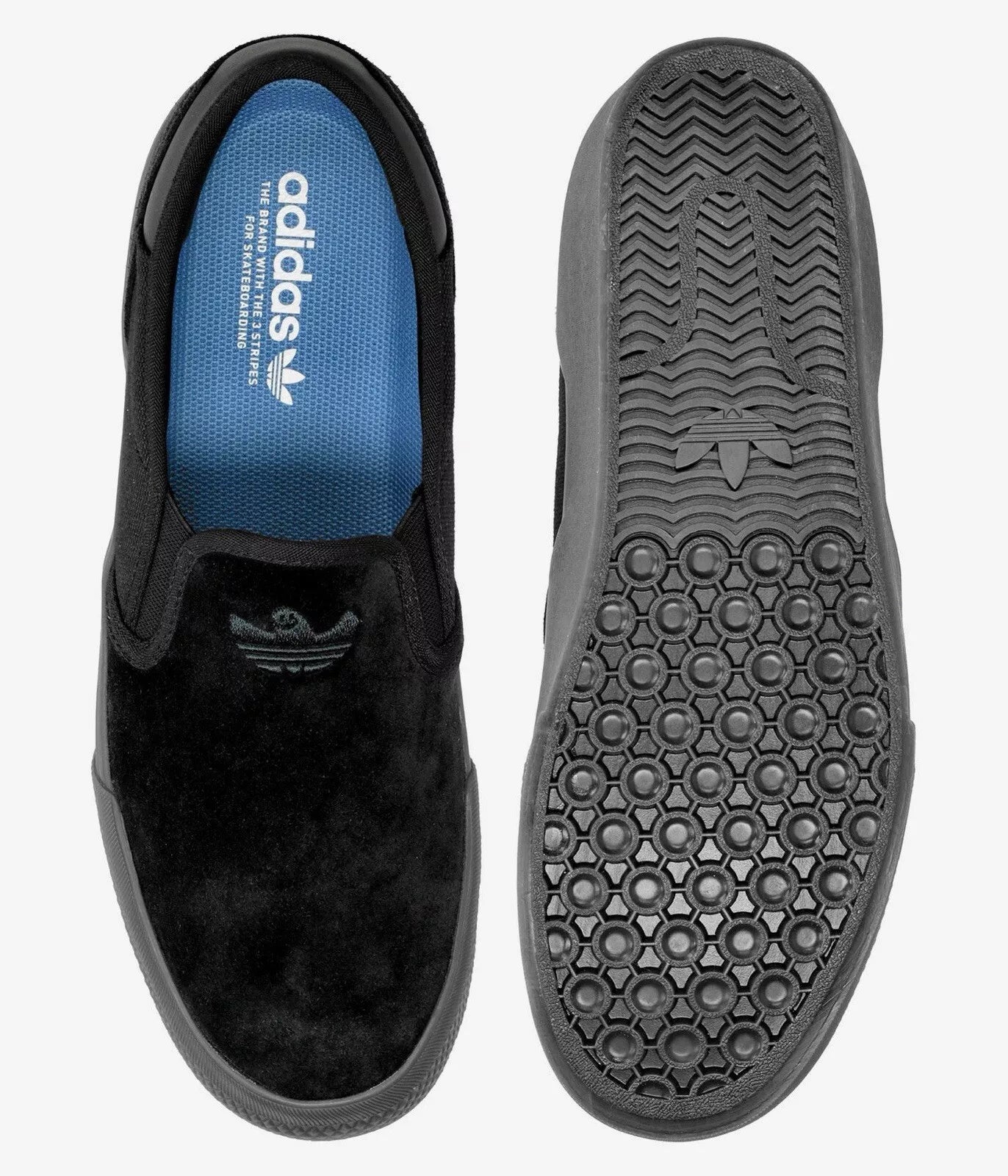 Zapatillas Adidas Schmoofoil Slip on Black 8.5, 9, 9.5
