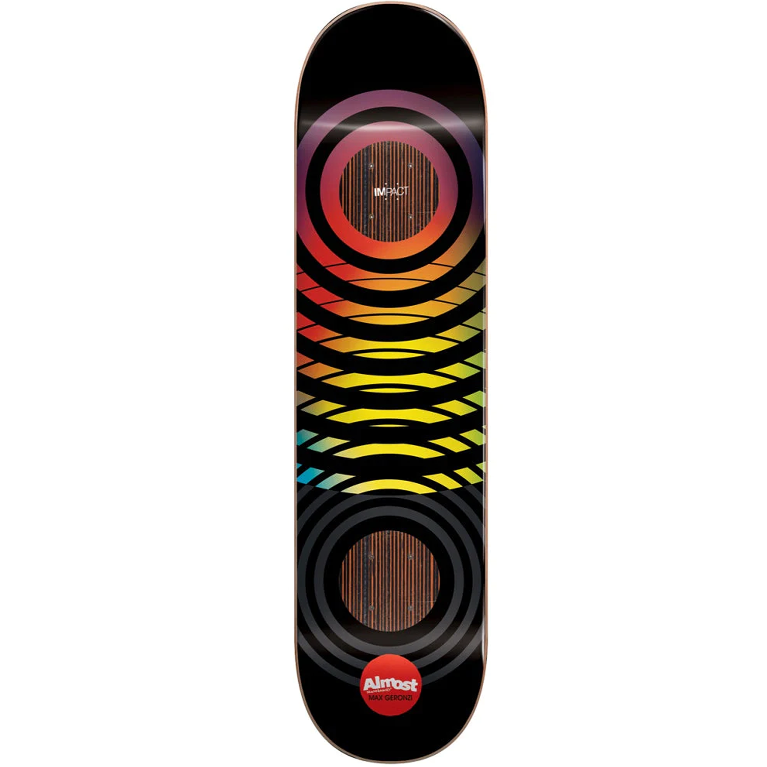 Tabla Almost Max Black Blur Impact 8"