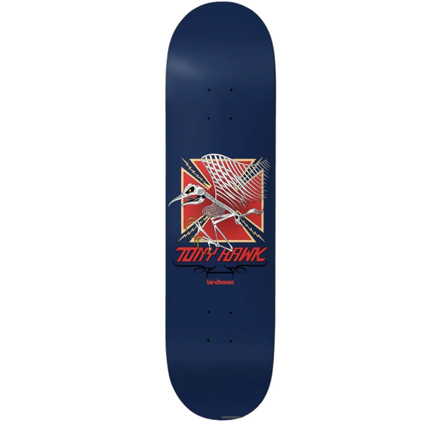 Skateboard Complet Birdhouse Pro Hawk Spiral - Planche 8.0 Pouces, Design Spiral Rouge, Neuf