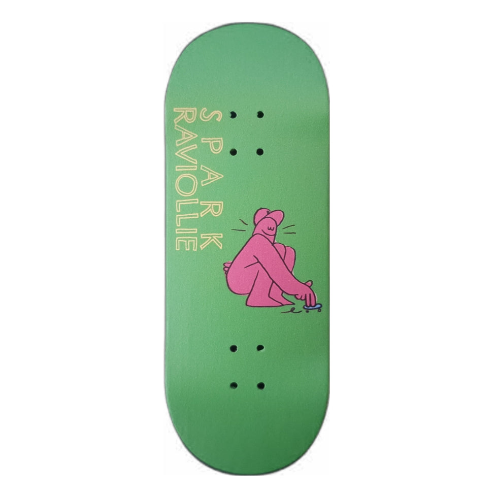 Tabla de Fingerboard Spark Curious Spark x Raviollie