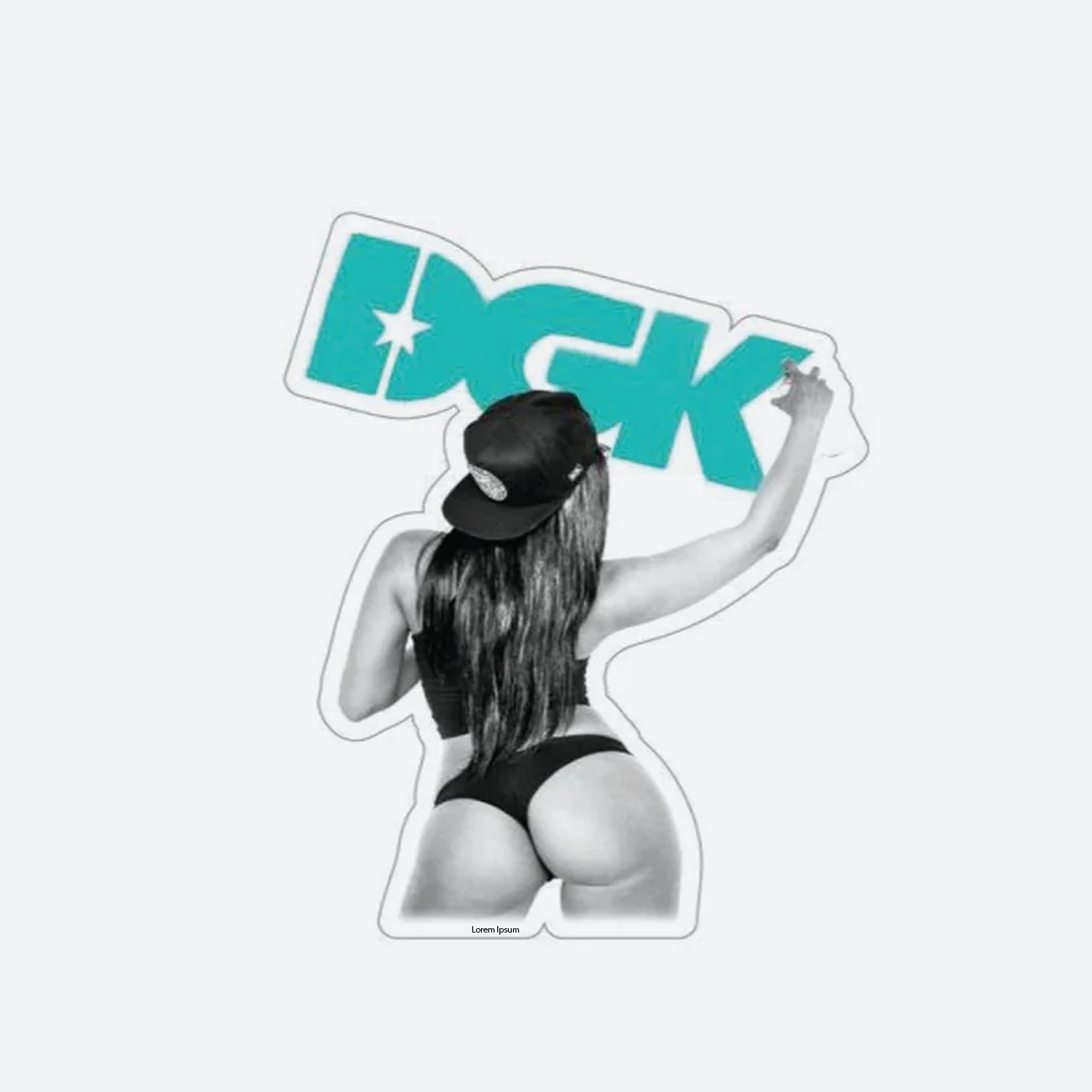 Sticker DGK Get up