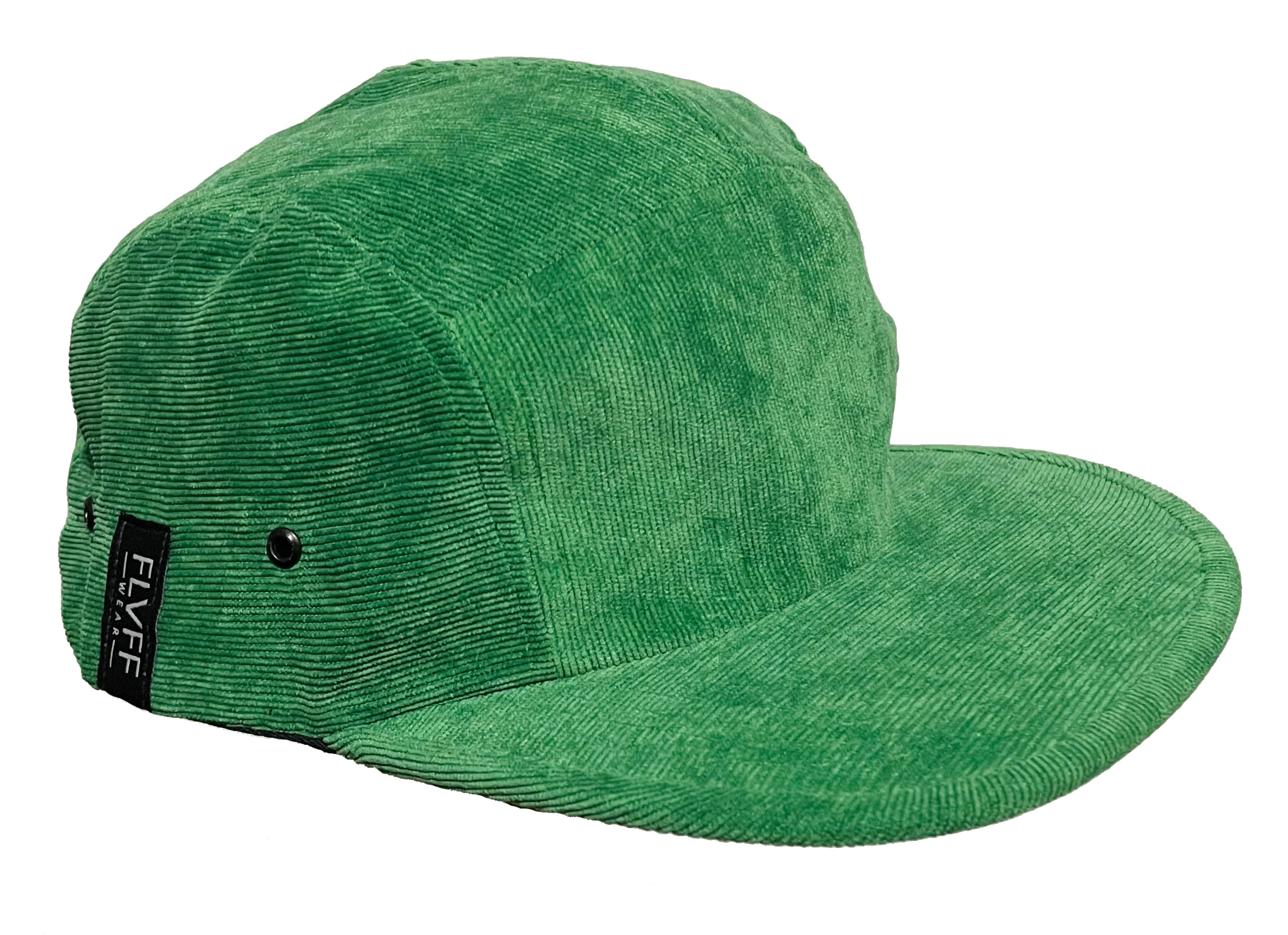 Gorra FLVFF - 5 Panel corduroy green