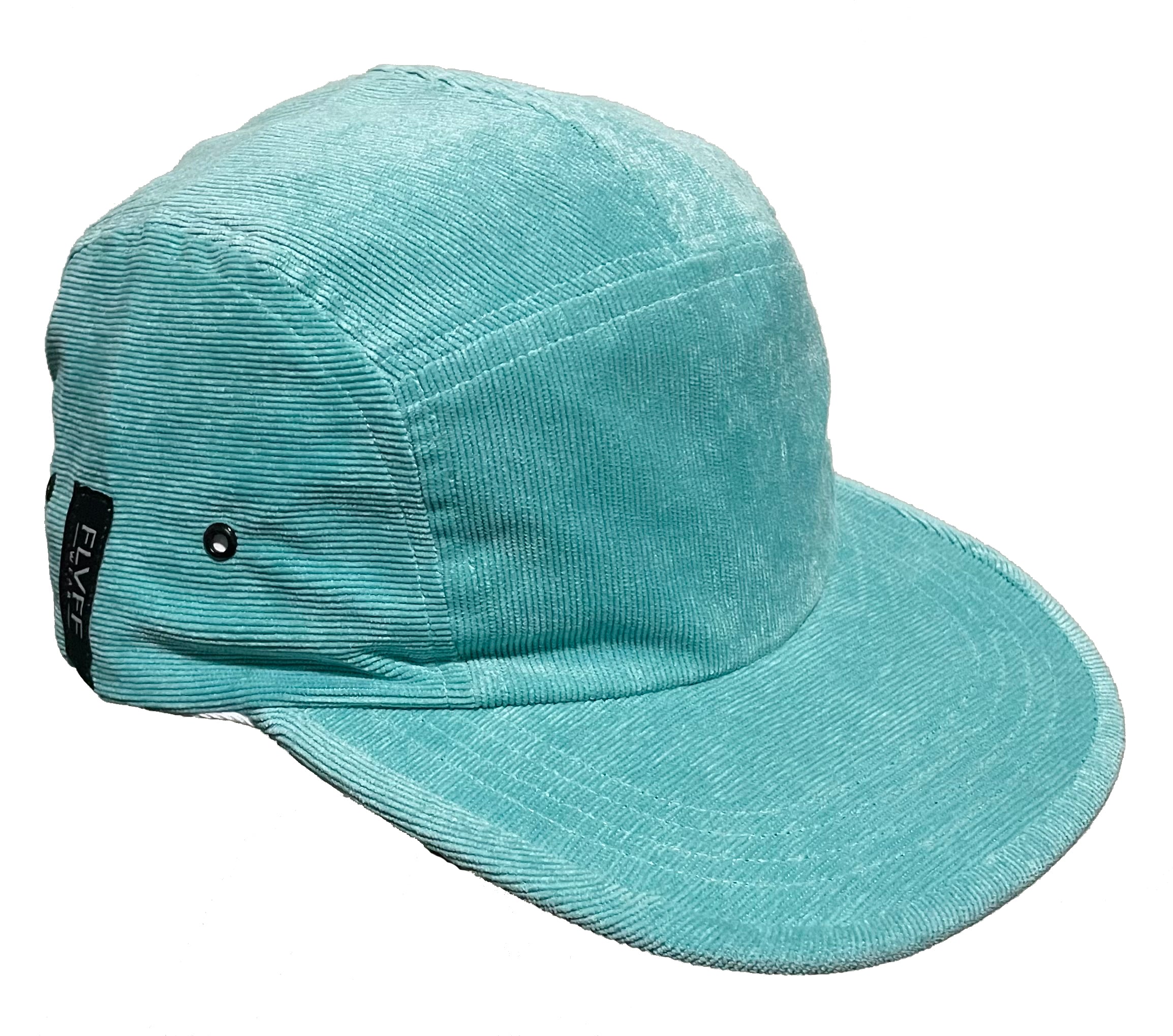 Gorra FLVFF - 5 Panel corduroy turq