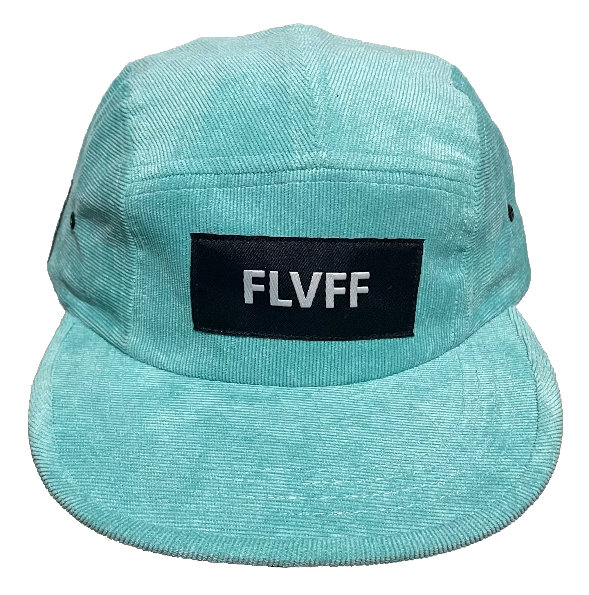 Gorra FLVFF - 5 Panel corduroy turq brand