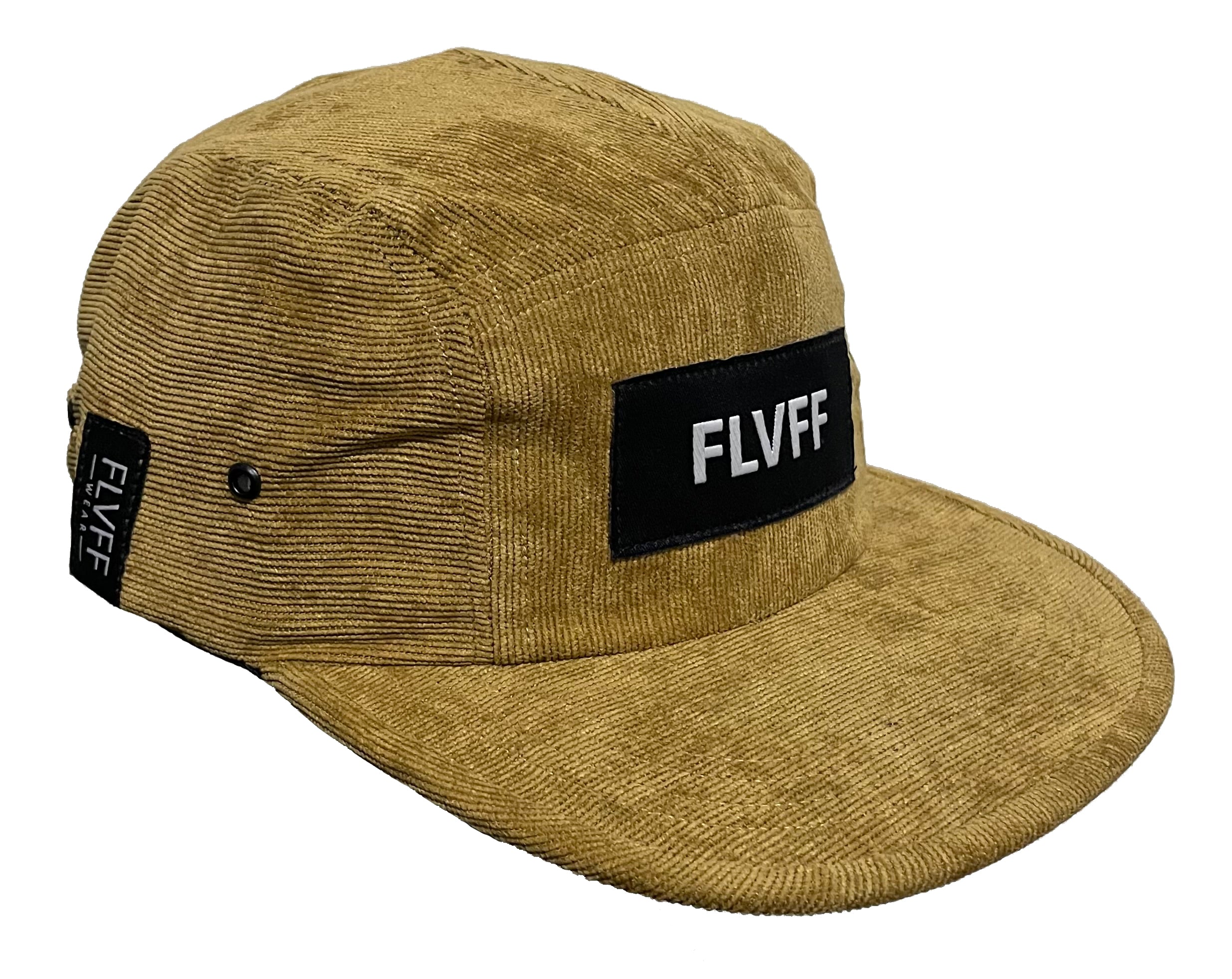 Copy of Gorra FLVFF - 5 Panel corduroy brown brand