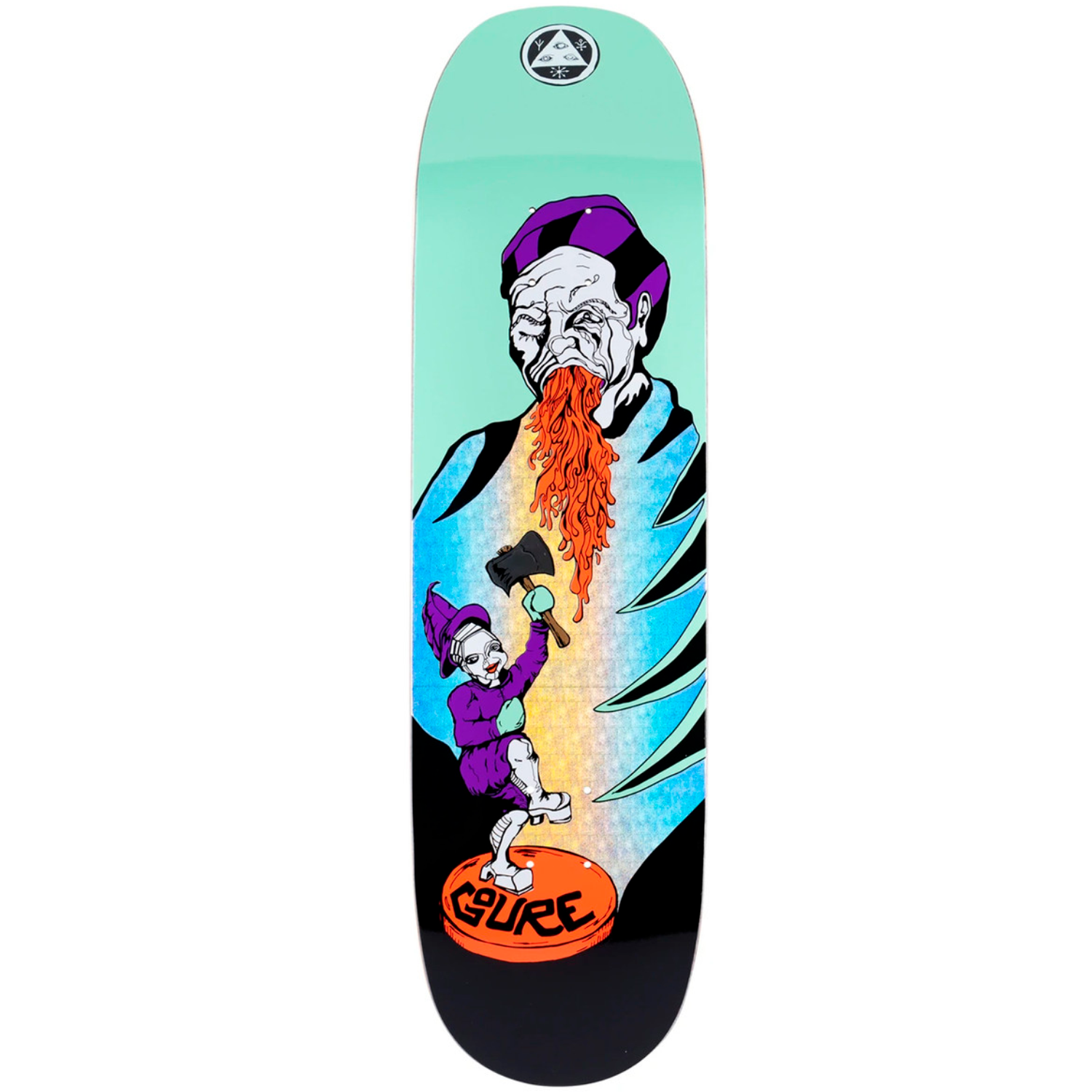 Tabla Welcome Divorced Jim on Moontrimmer 2 8.5 stain