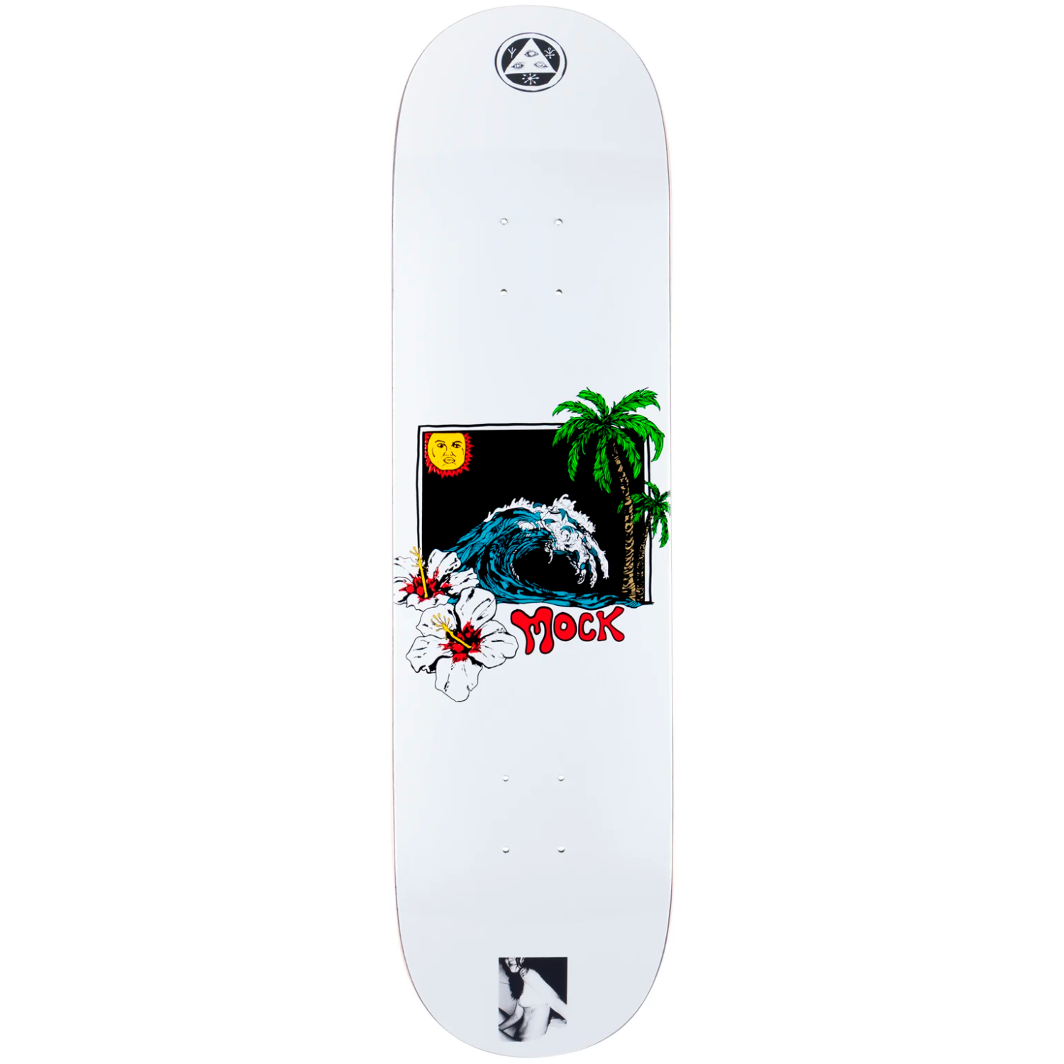 Tabla Welcome Wave on Island 8.38"