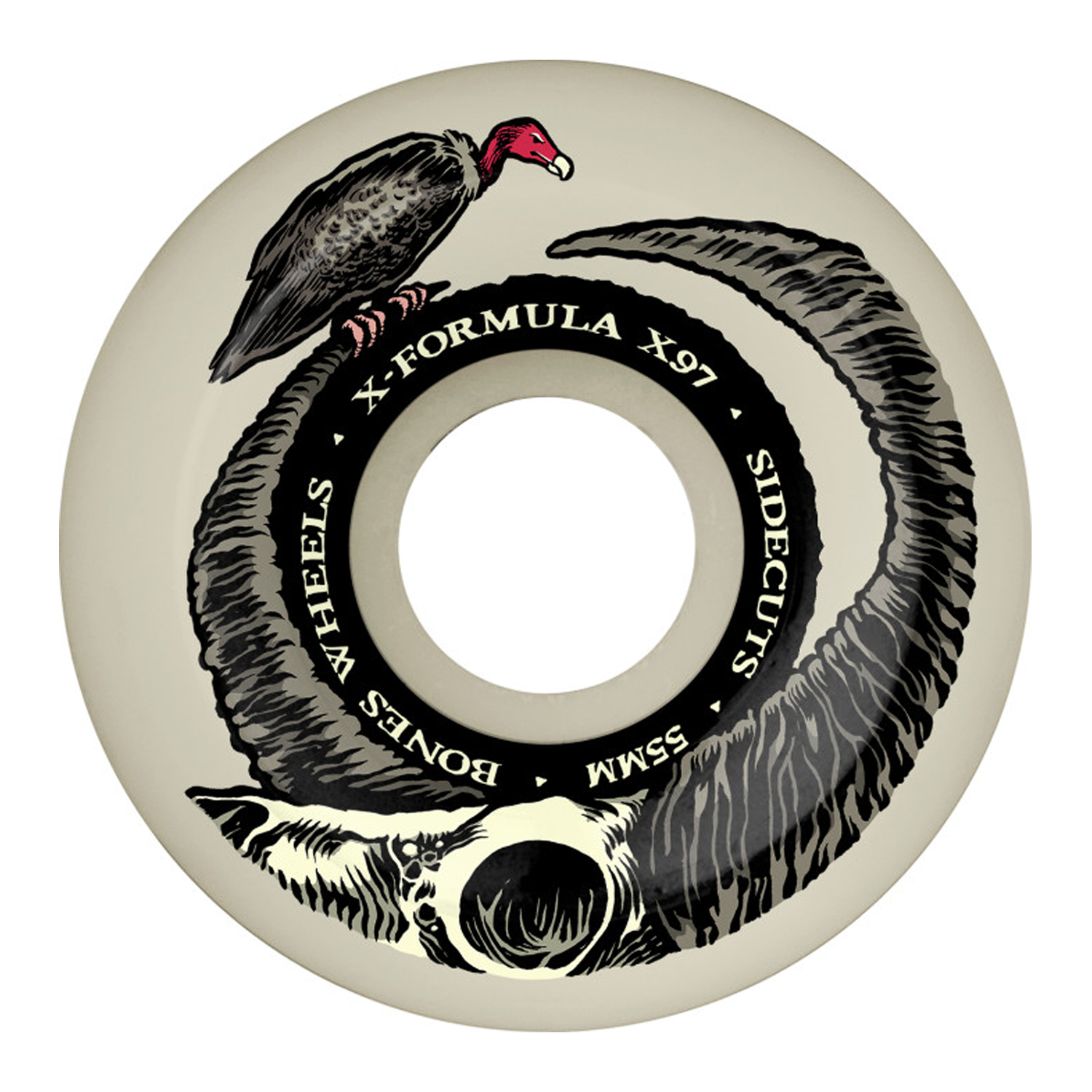 Llantas Bones - X97 formula Floor horns sidecut V5 55mm