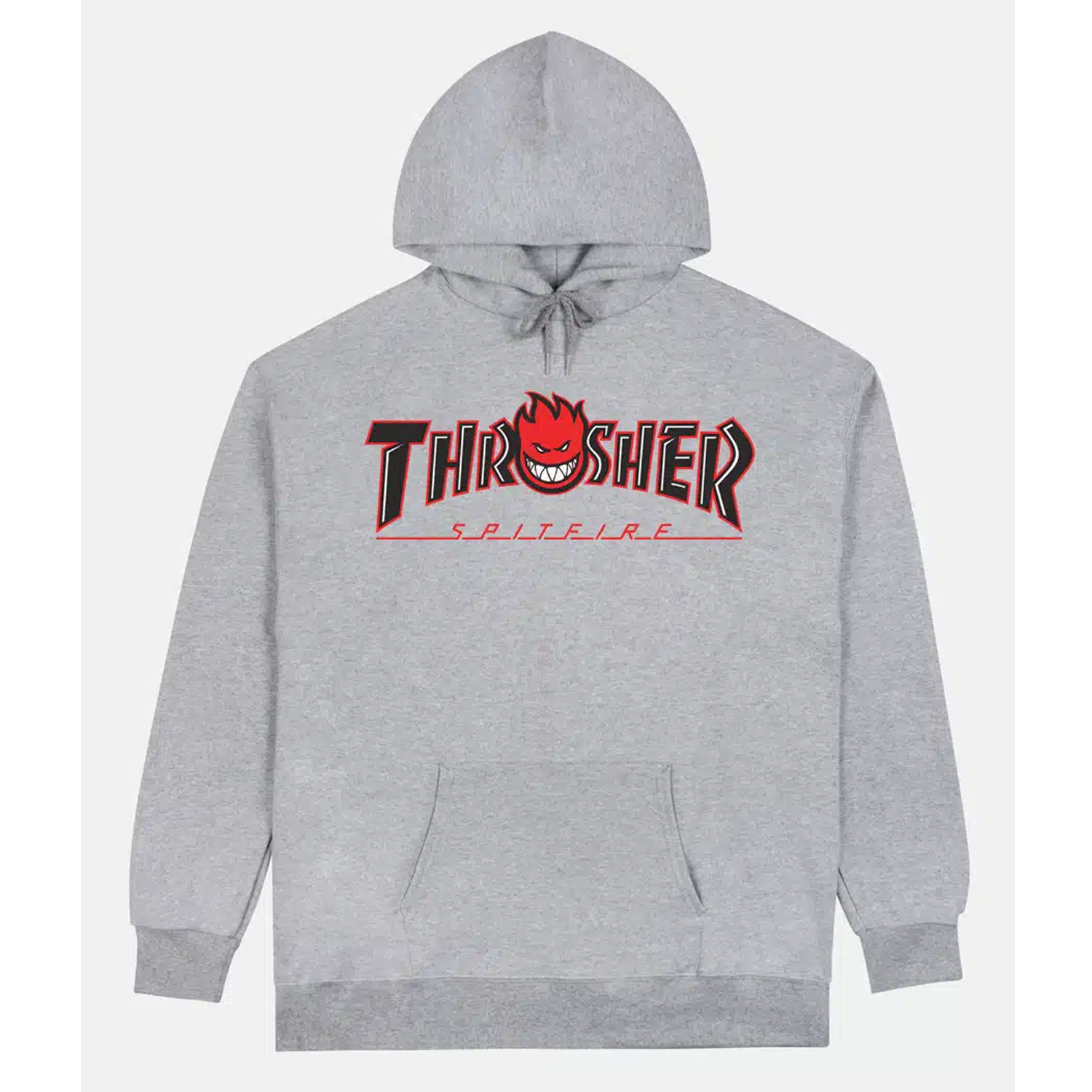 Capucha Thrasher X Spitfire Outlined ash grey M