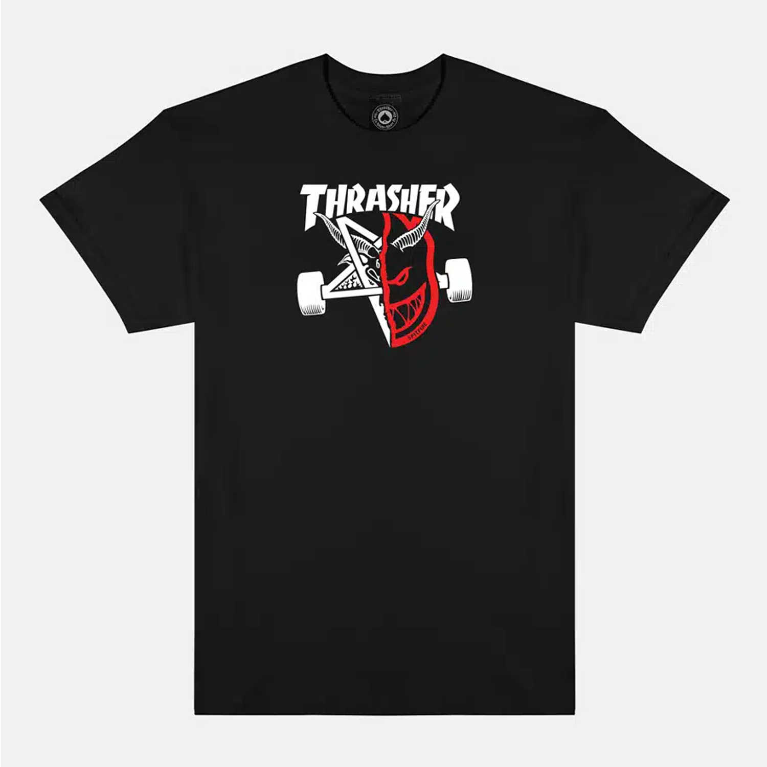 Polo Thrasher X Spitfire Thrash & burn black S, M, L, XL