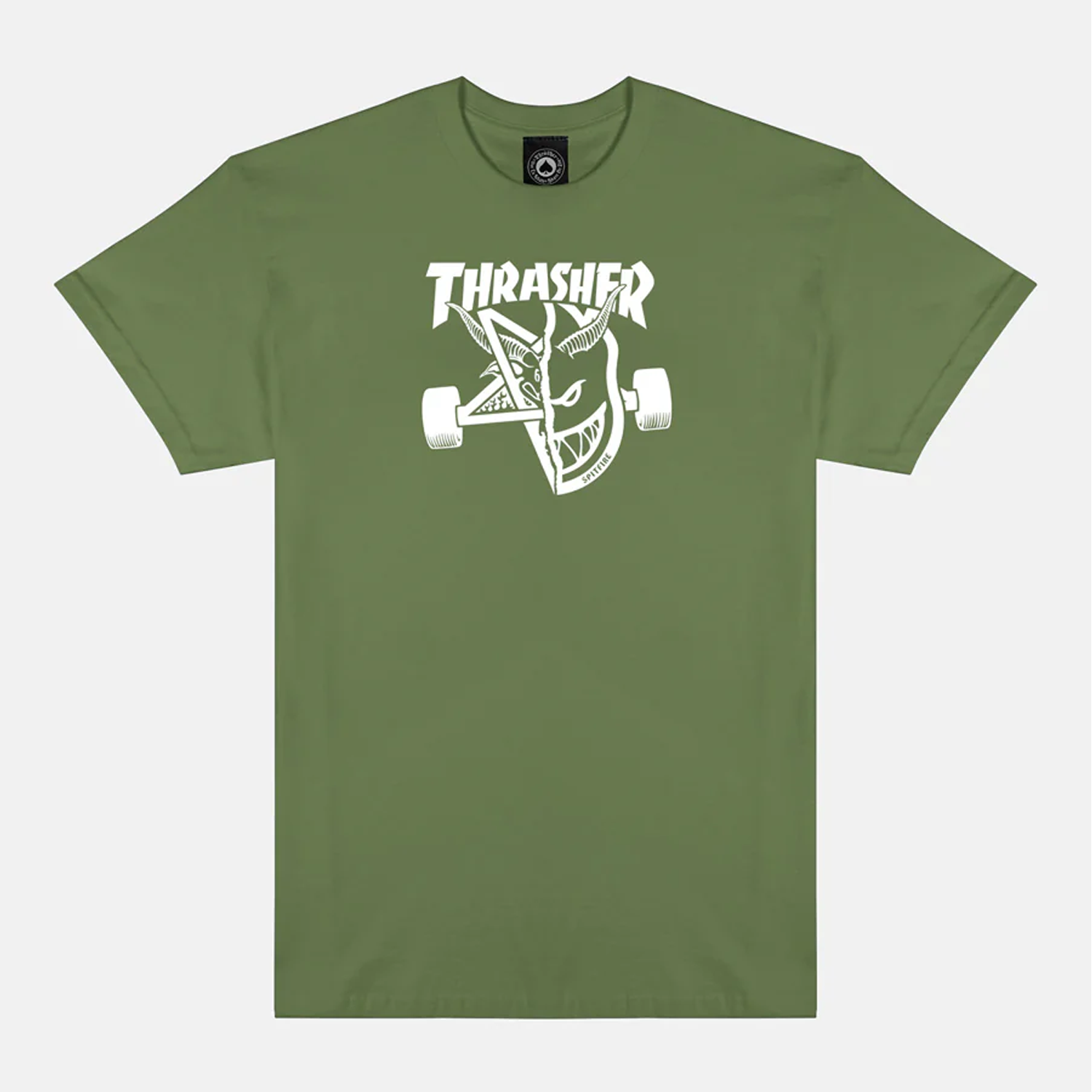 Polo Thrasher X Spitfire thrash & burn military green M