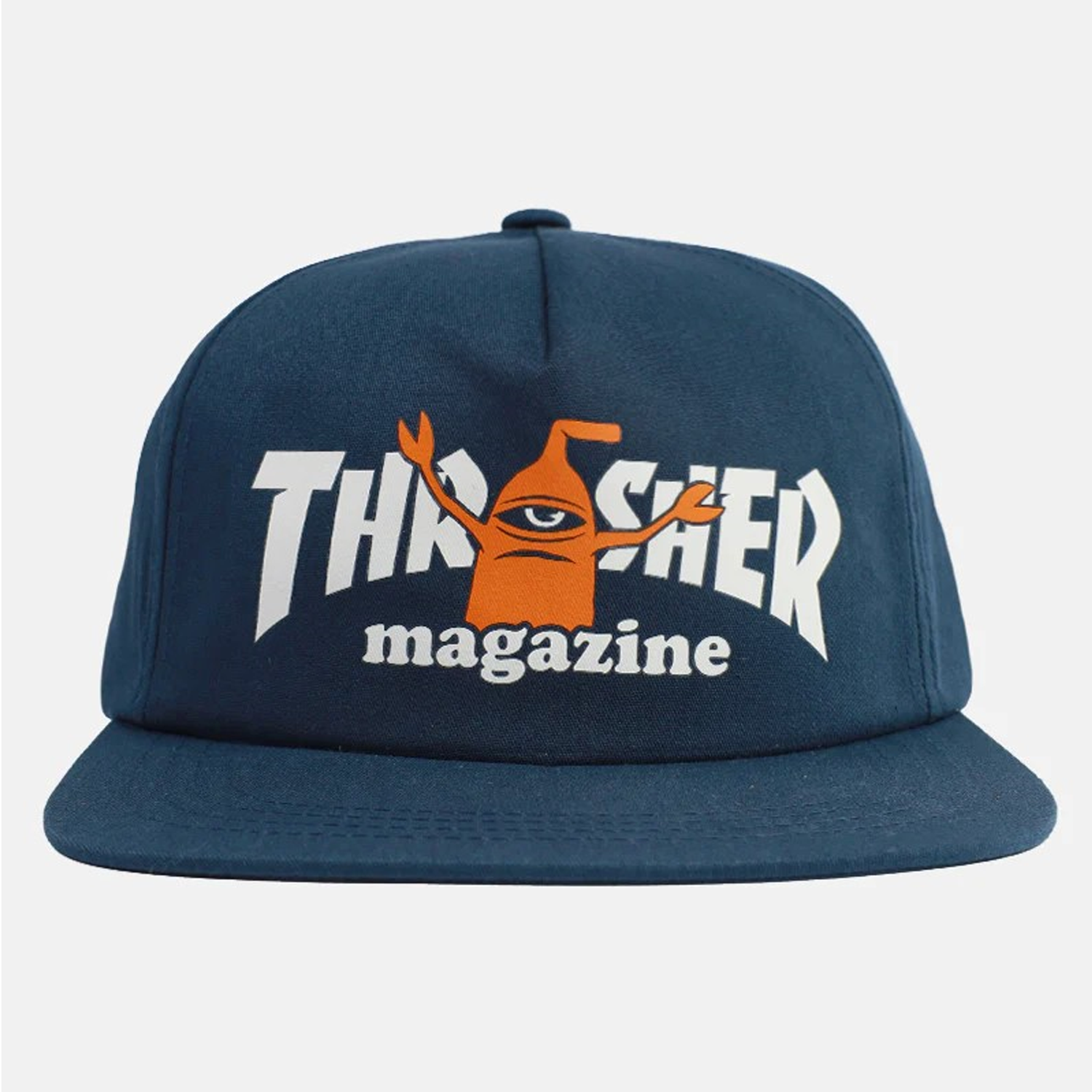 Gorra Thrasher X Toy machine sect navy snapback
