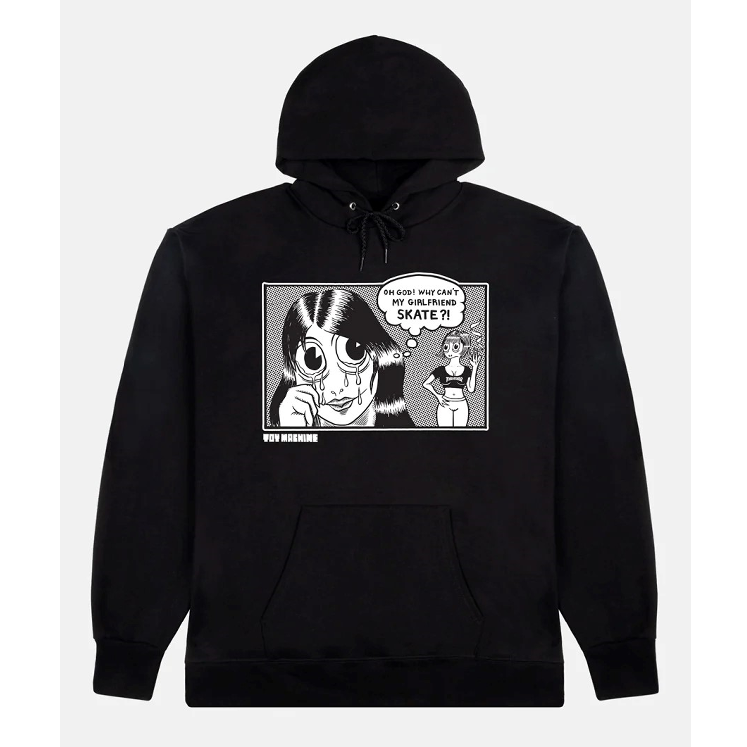 Capucha Thrasher - x Toy machine Girlfriend L