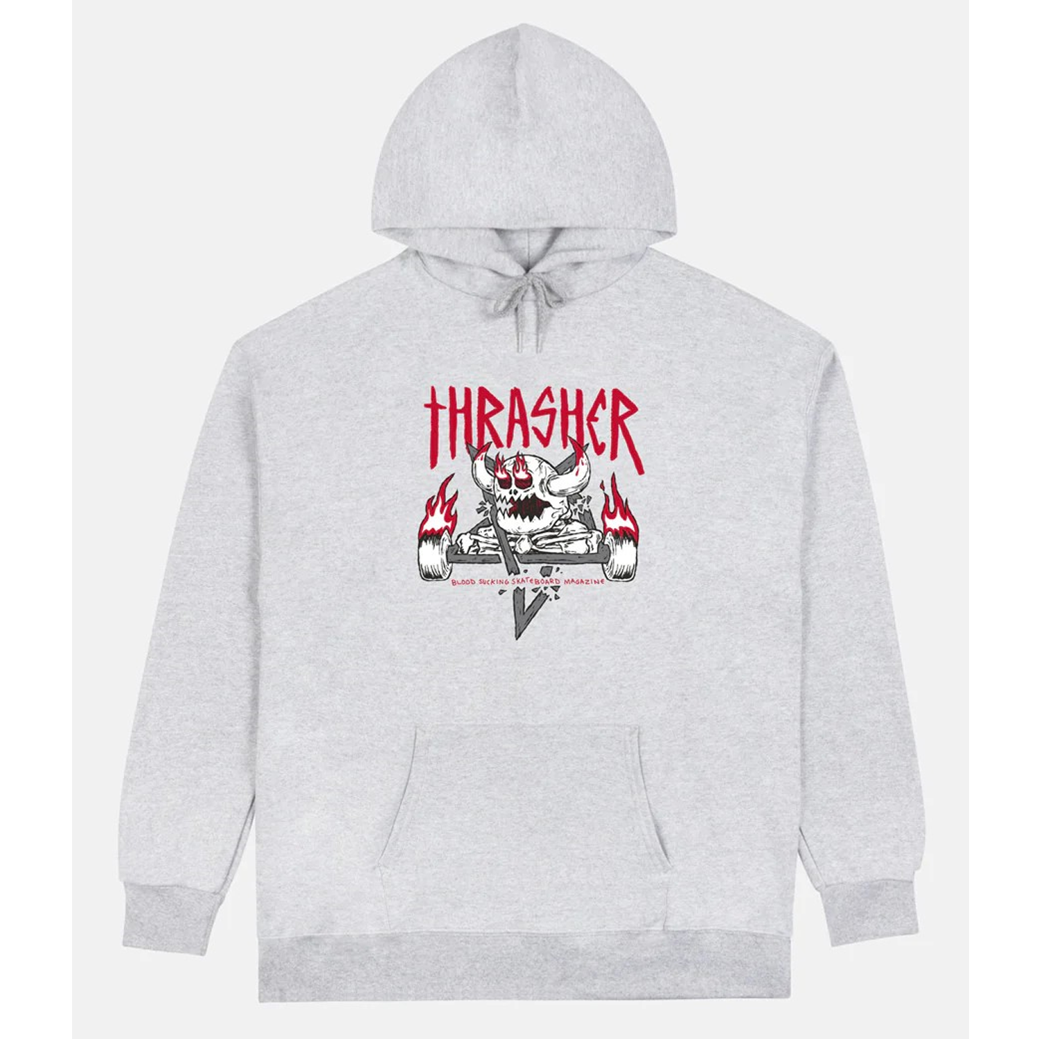 Capucha Thrasher - x Toy machine Monstergram L