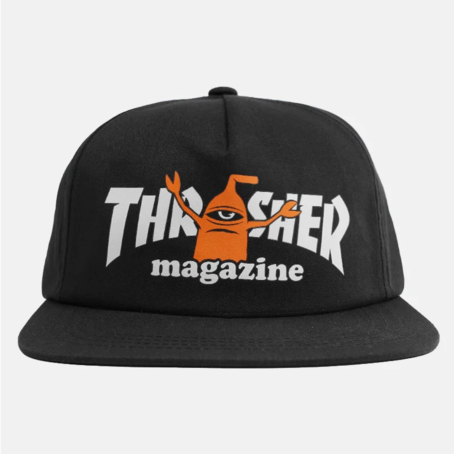 Gorra Thrasher X Toy machine sect black snapback
