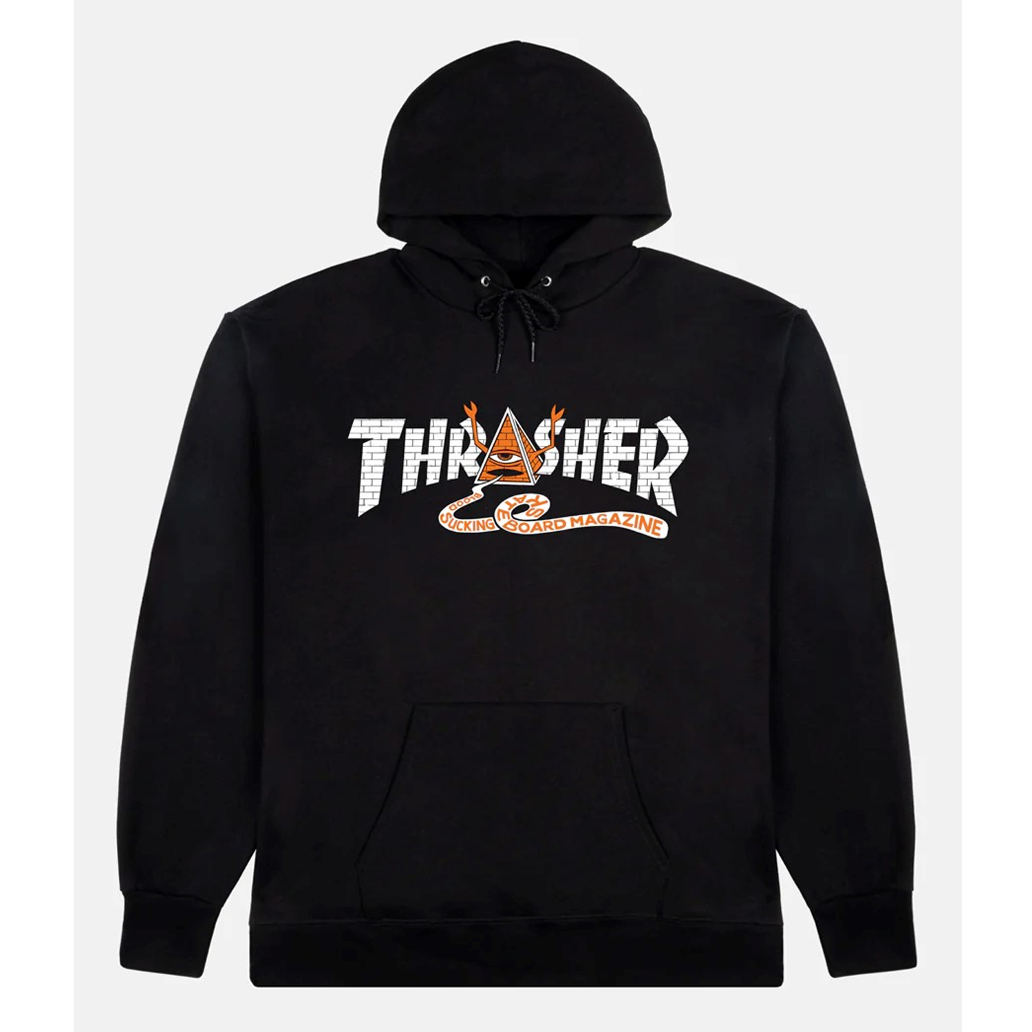 Capucha Thrasher - x Toy machine pyramid M y L