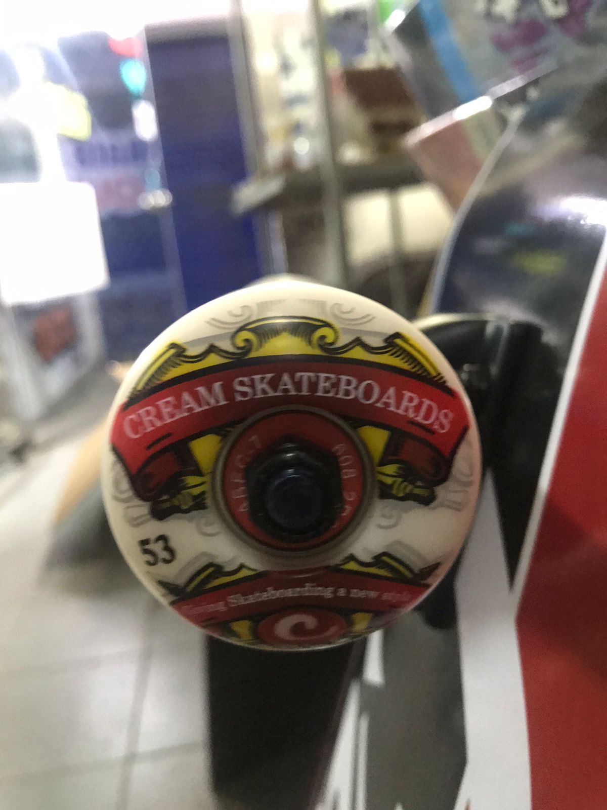 Skate Completo Cream Race 8"