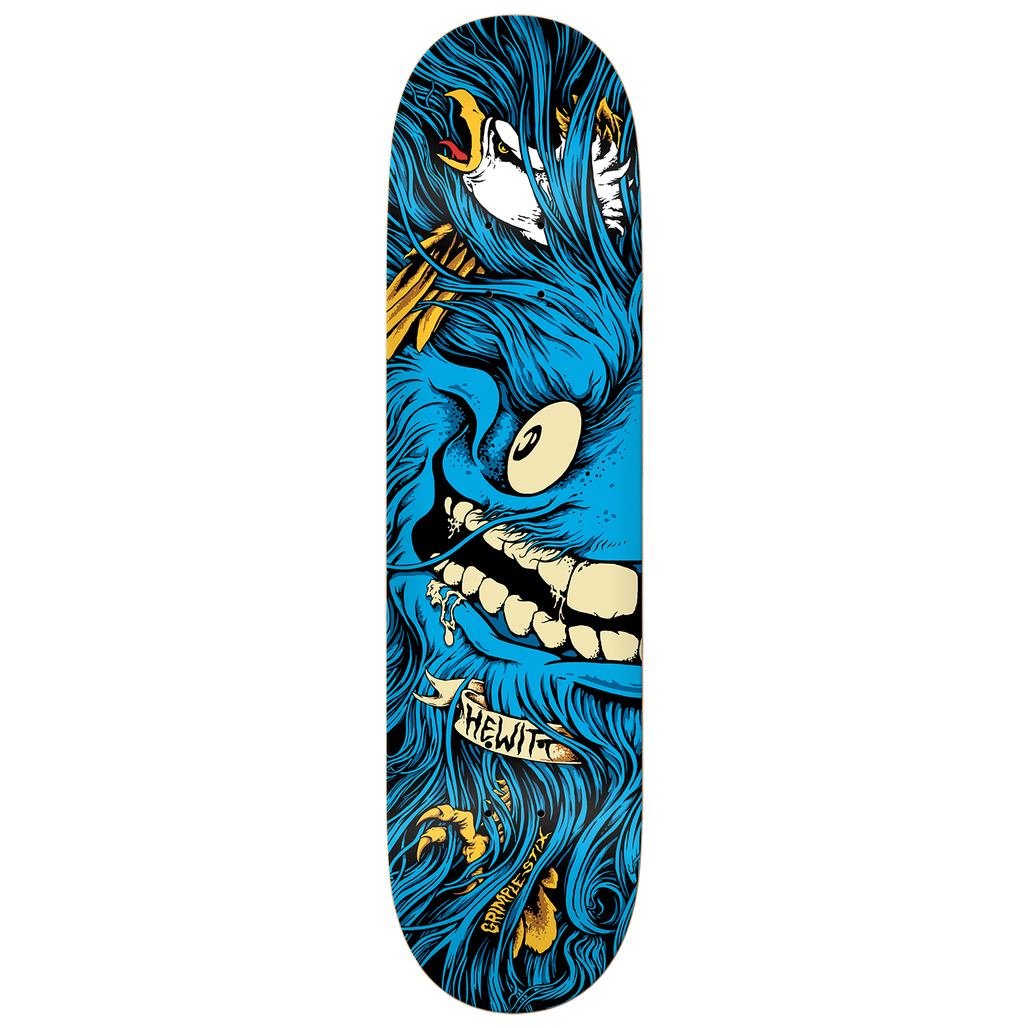 Tabla Antihero Hewitt Grimple Collab. Blue - 8.38''
