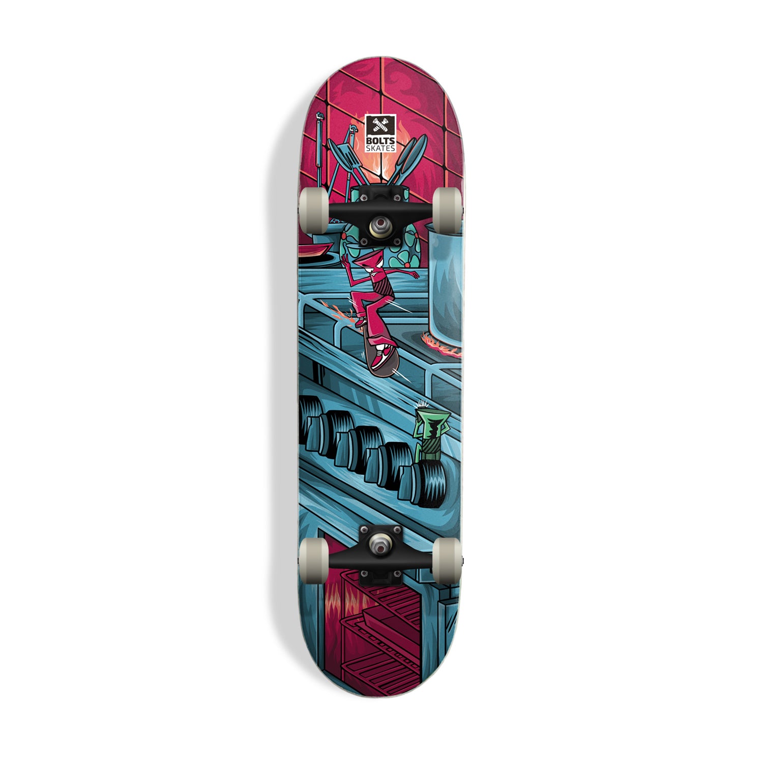 Skate Completo Bolt Kitch