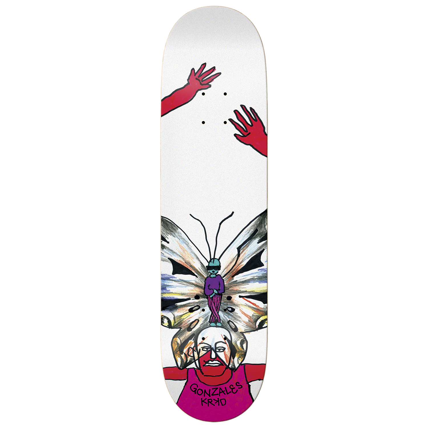 Tabla Krooked Gonz Wings - 8.62''