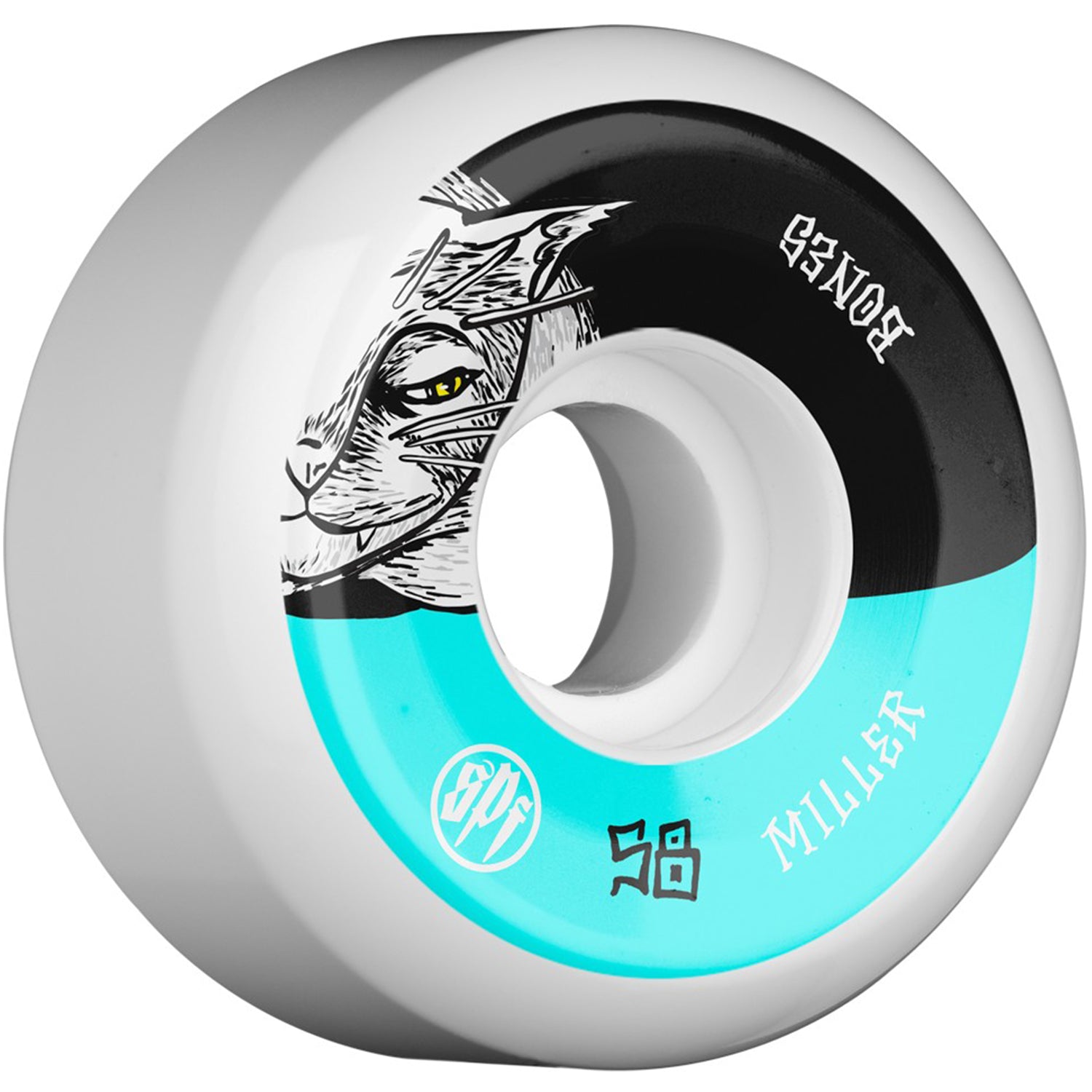 Llantas Bones - SPF Pro Miller Guilty Cat P5 58mm 104A 4pk
