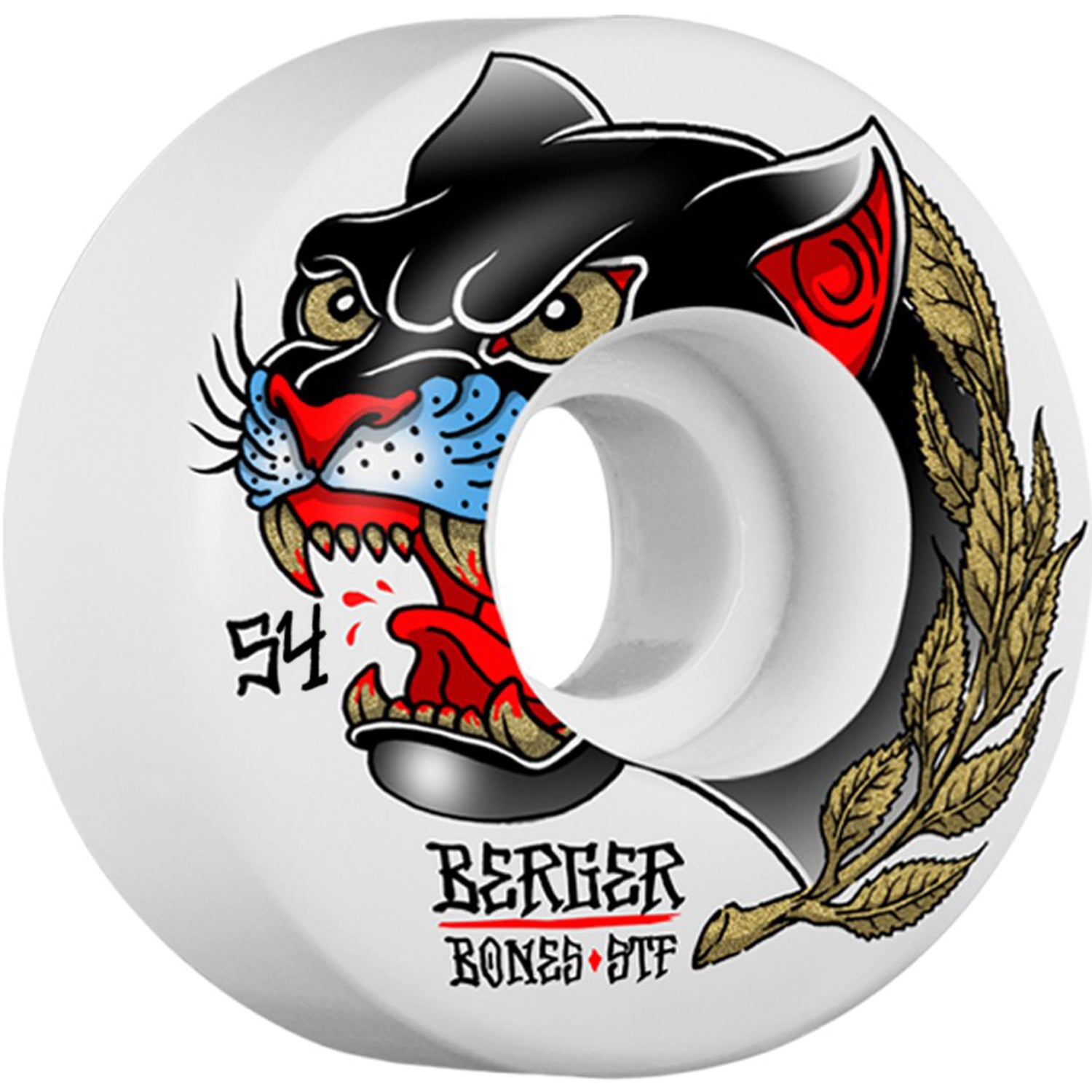 Llantas Bones - STF Pro Berger Panther Slims V3 54mm 4pk