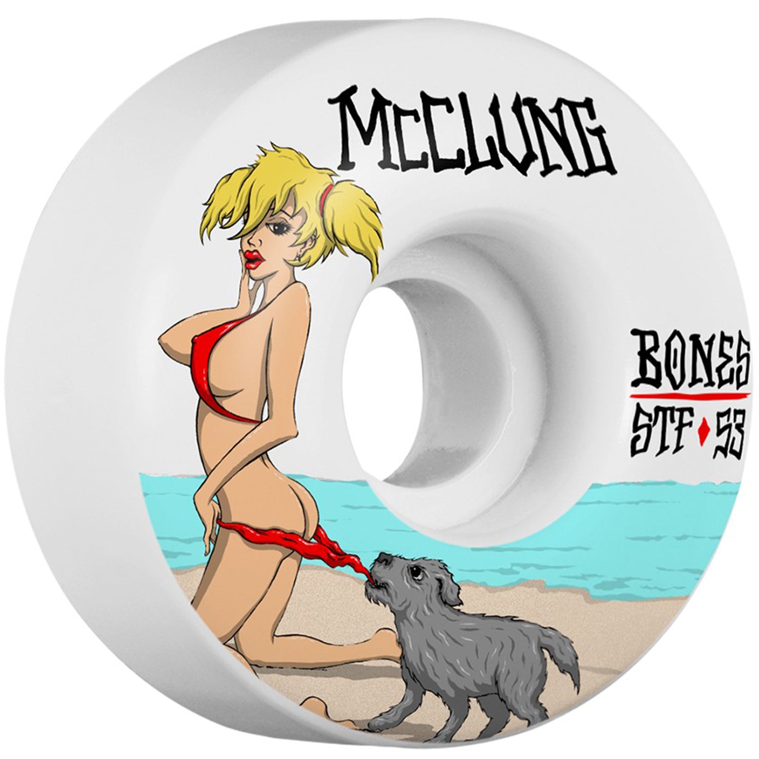 Llantas Bones - STF Pro Trevor McClung Good Boy V1 53mm 4pk
