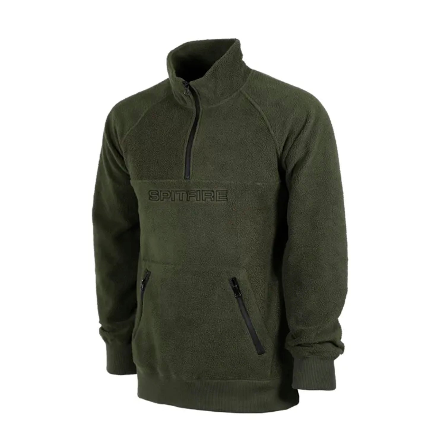 Polera Spitfire - Waller Mock Neck polar green