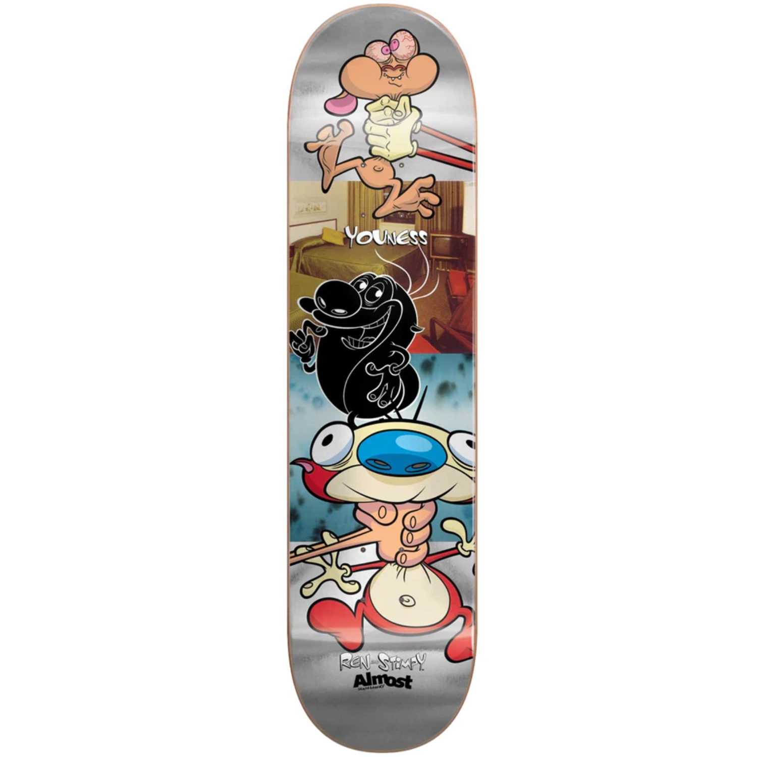 Tabla Almost YOUNESS Ren & Stimpy road mate 8", 8.25"