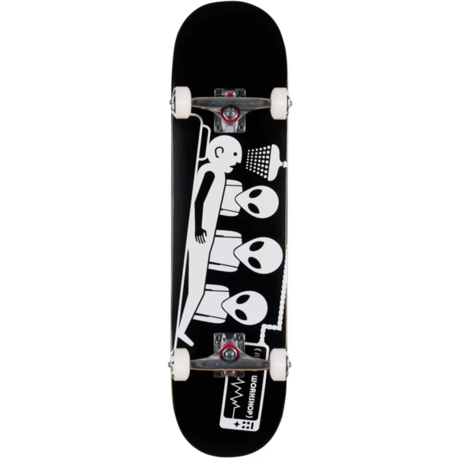 Skate completo Alien Workshop Abduction black 8”