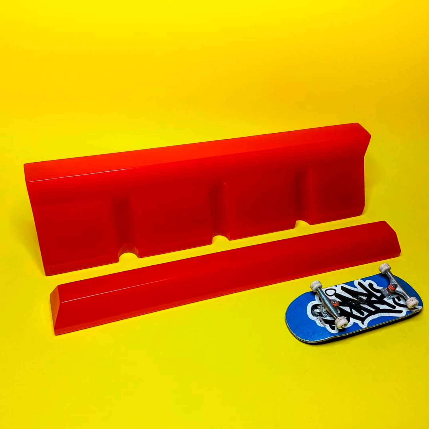 Barrier de resina + parking block de resina