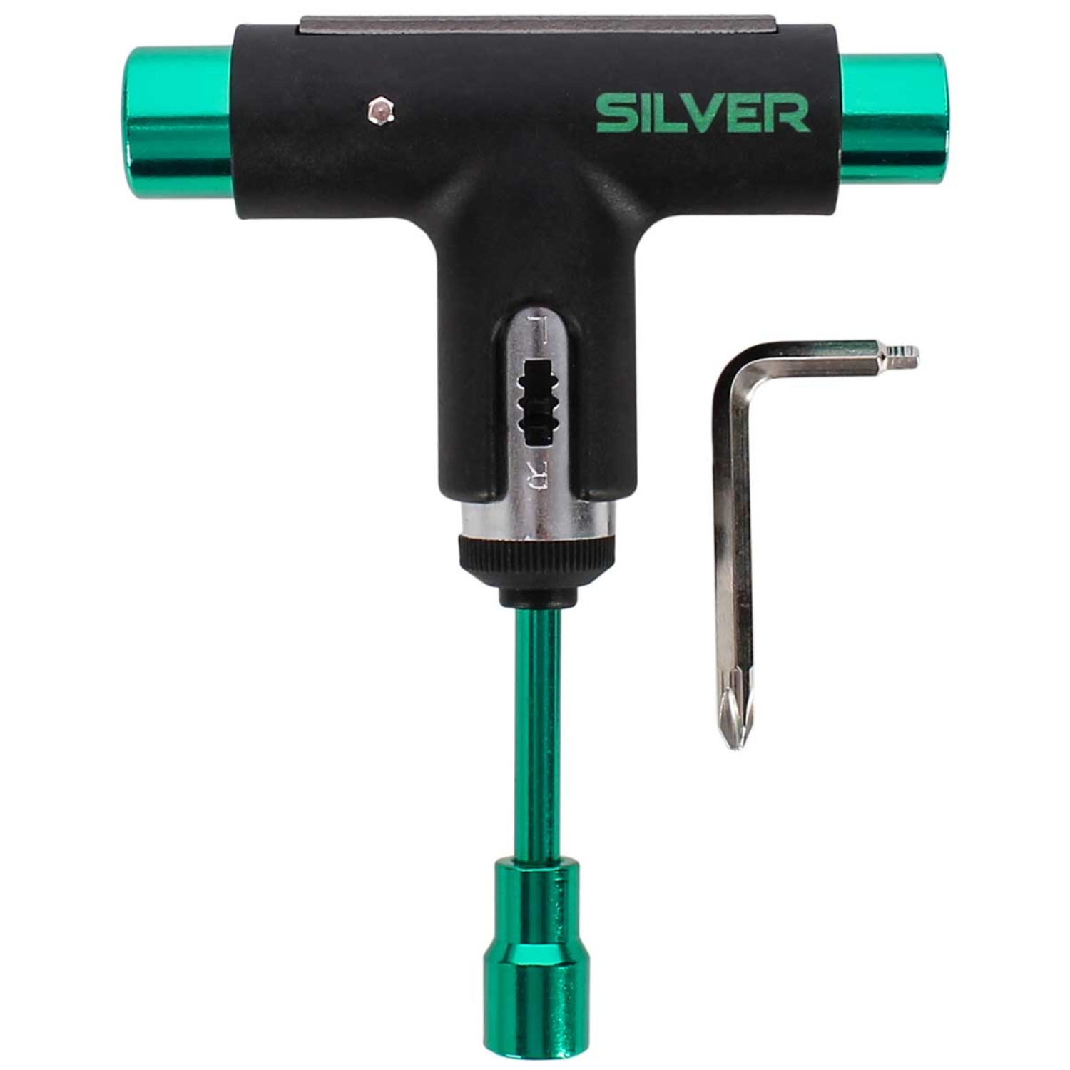 Tool Silver Black/Green
