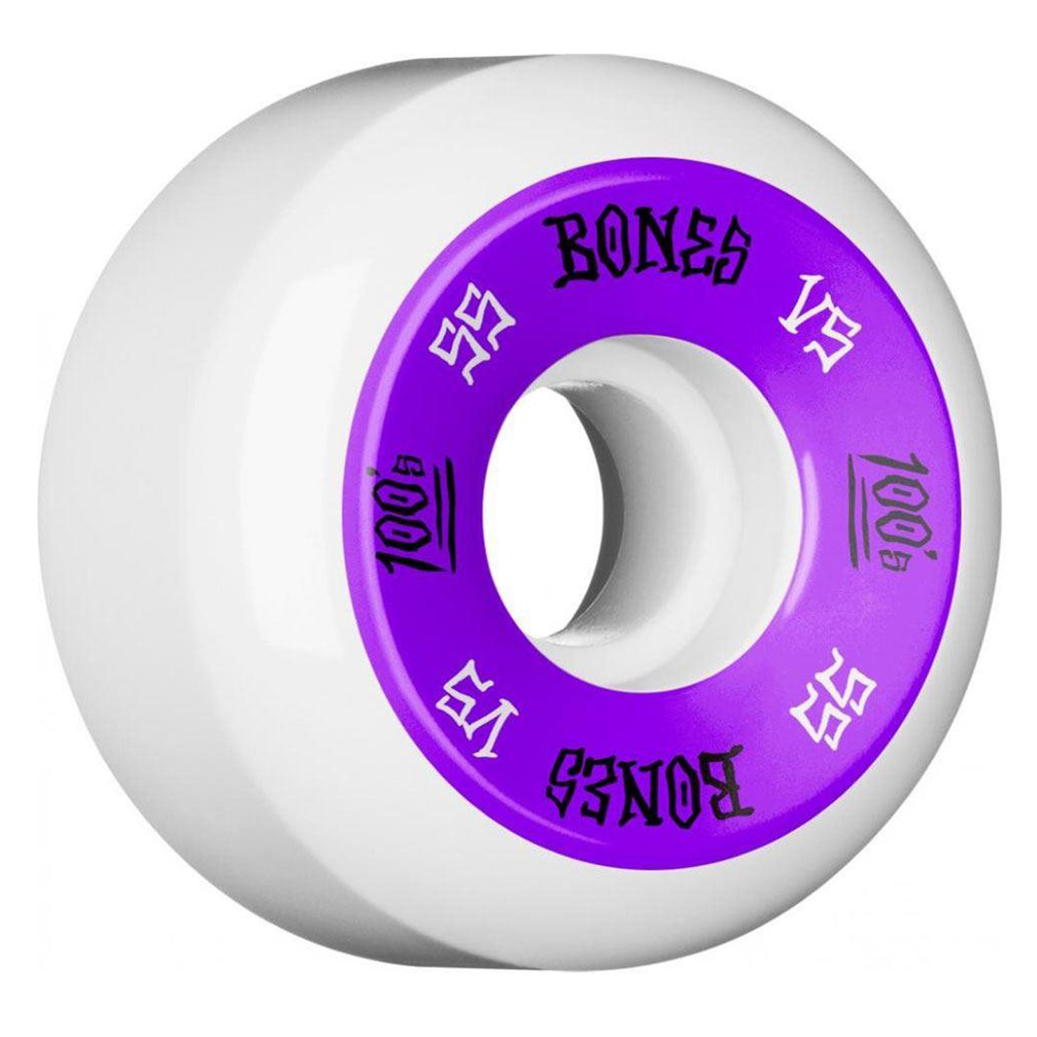 Llantas Bones - 100's V5 Sidecuts Natural 55mm