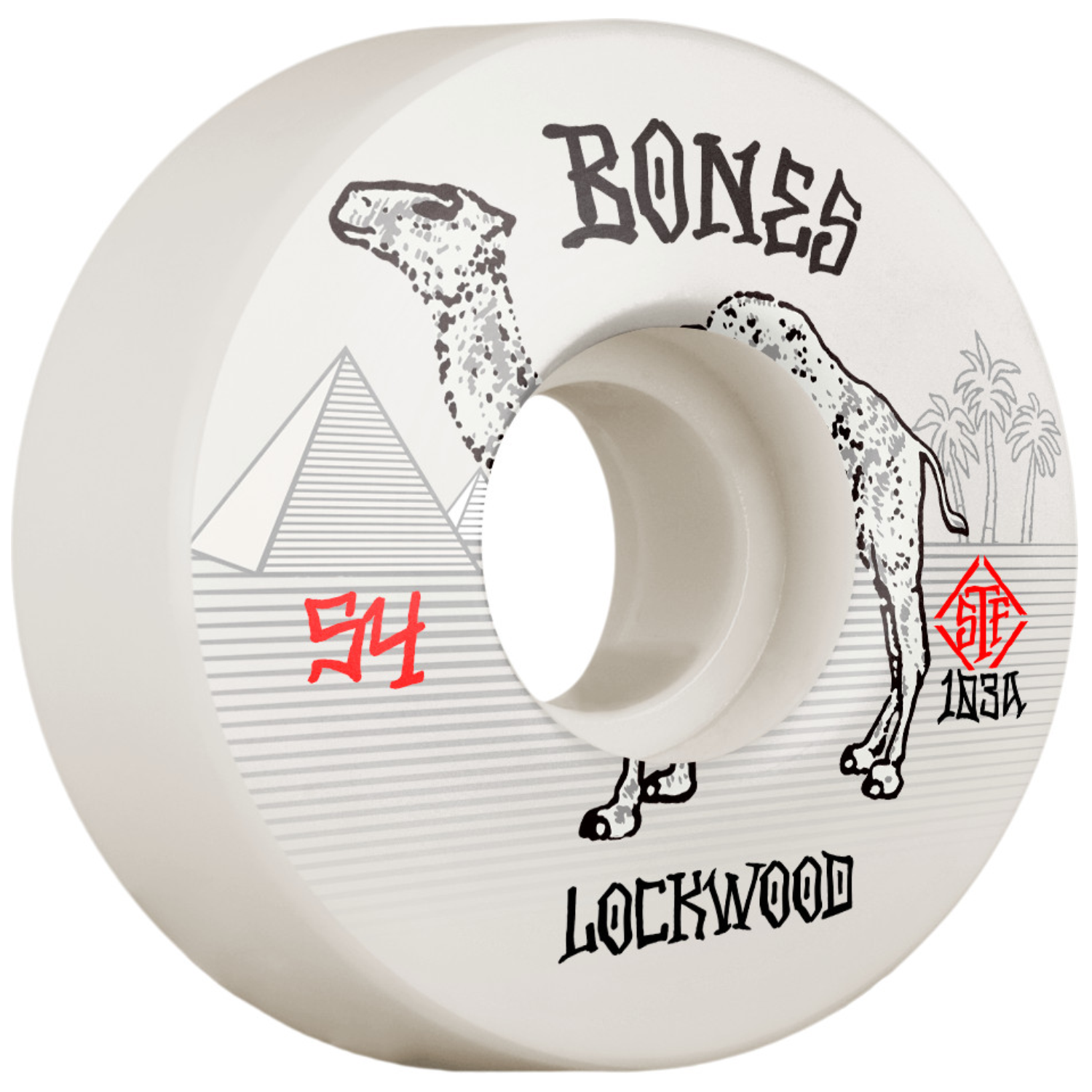 Llantas Bones STF Lockwood Smokin - 54mm
