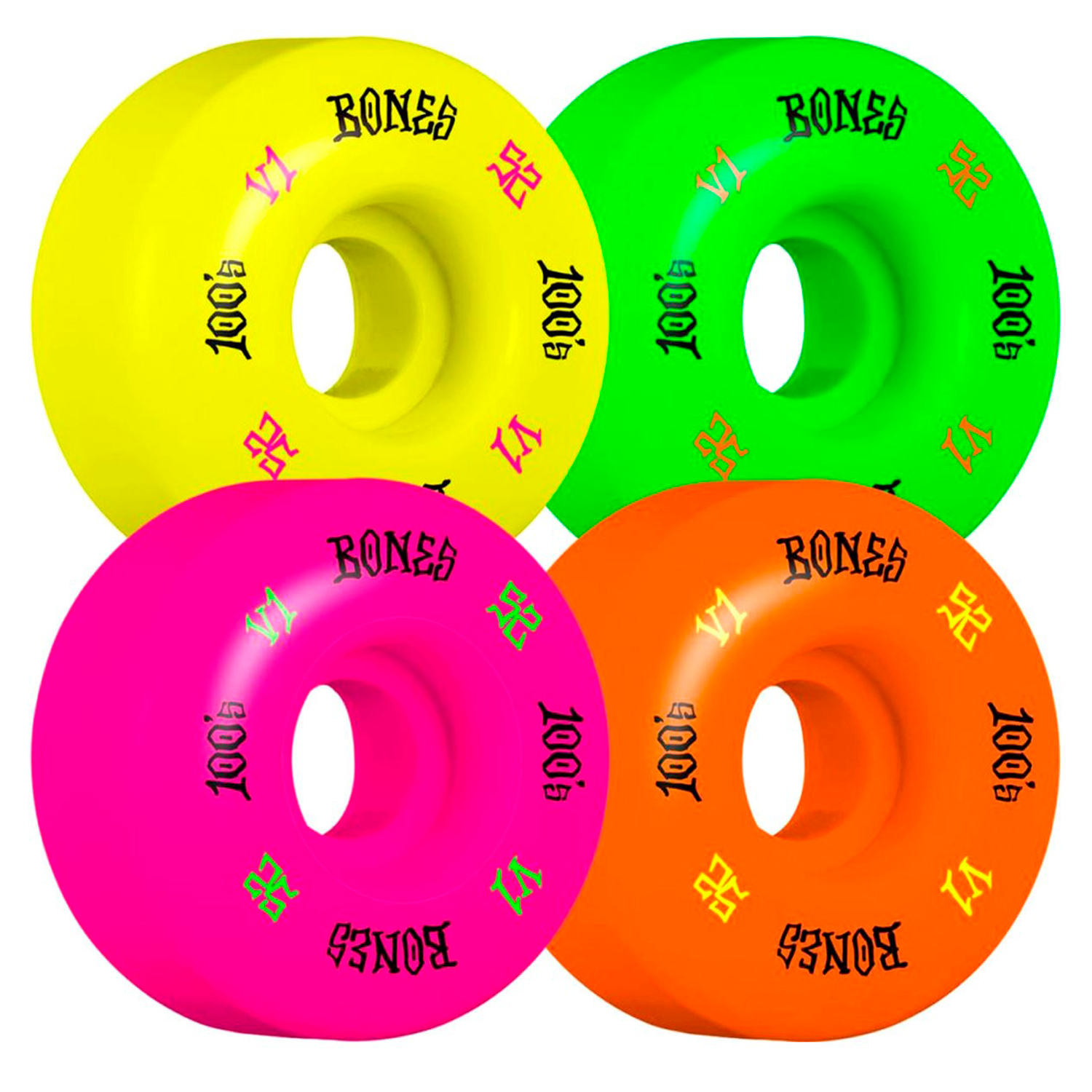 Llantas Bones - 100's Party Pack OG Formula 53mm