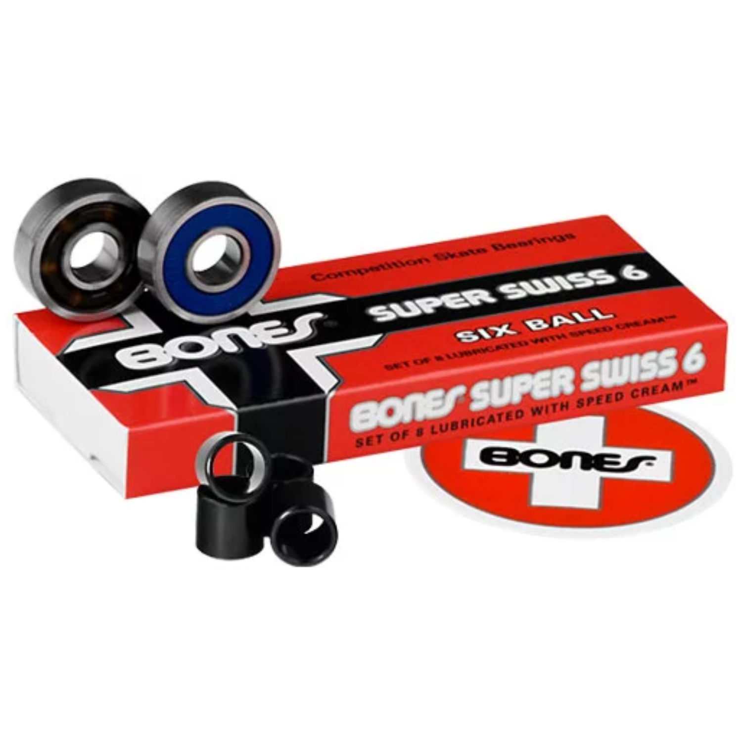 Rodajes Bones Supers Swiss Six Balls