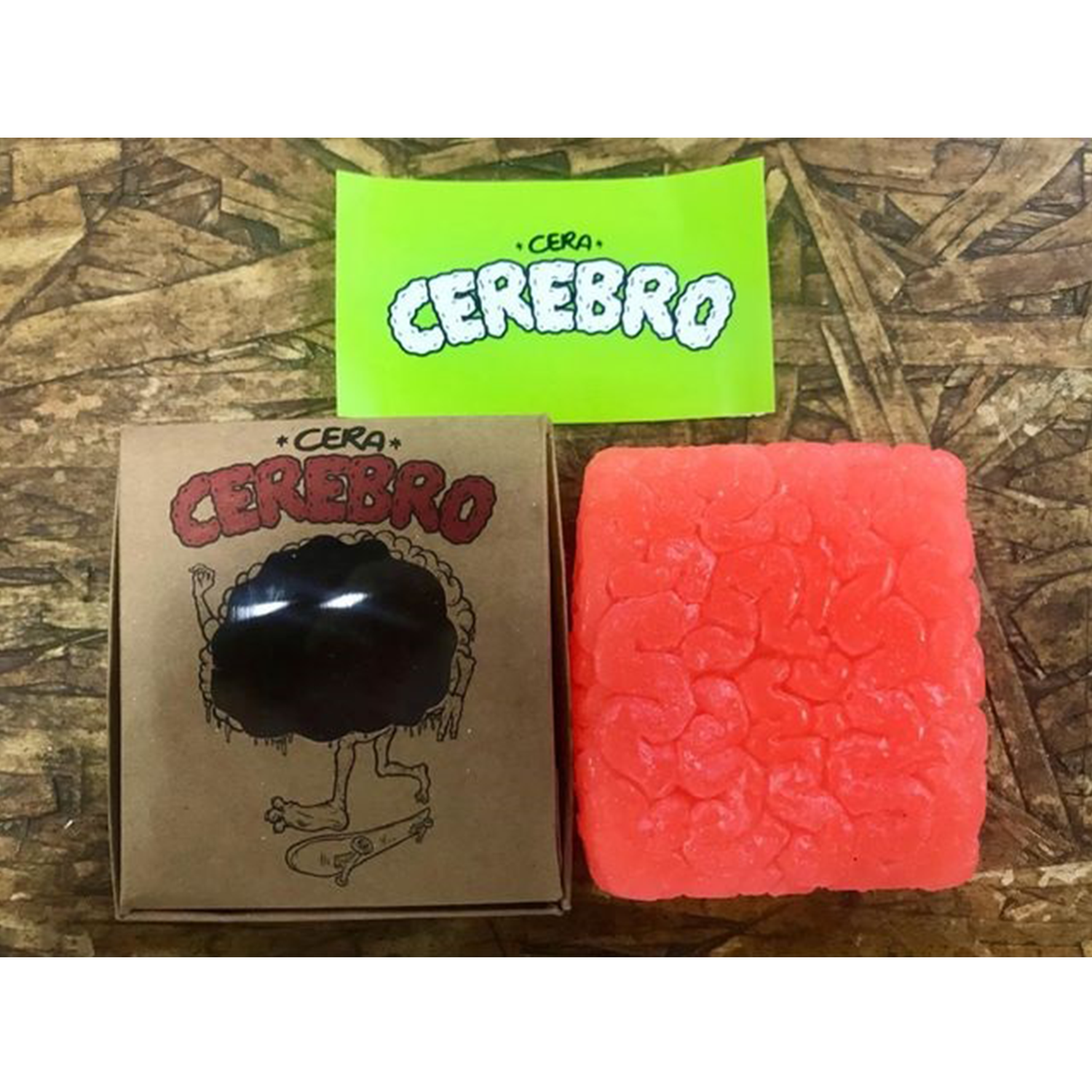 Cera Cerebro Bloque Cuadrado Grande