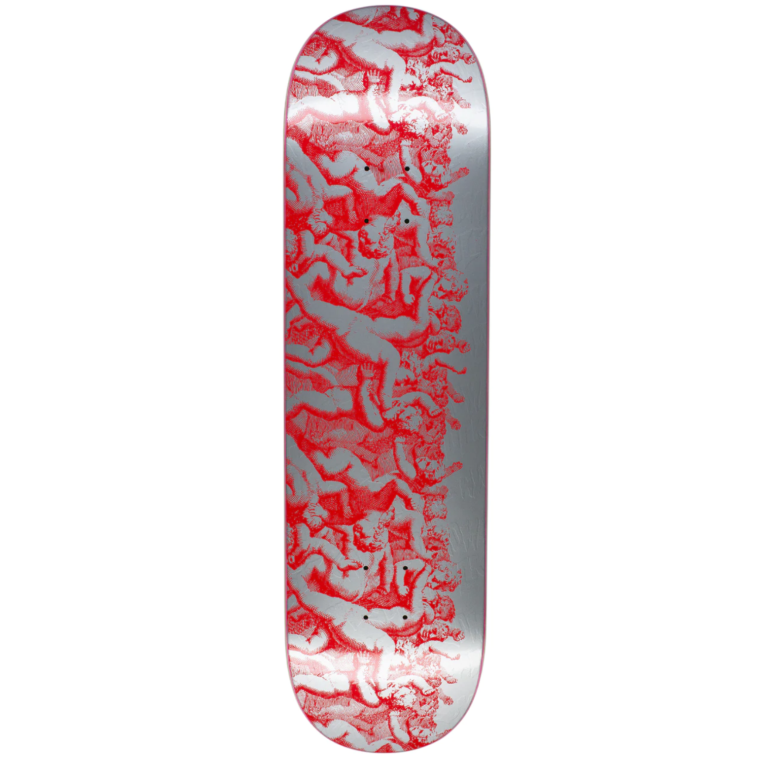 Tabla Fucking Awesome Cherub Fight Silver/Red - 8.38"