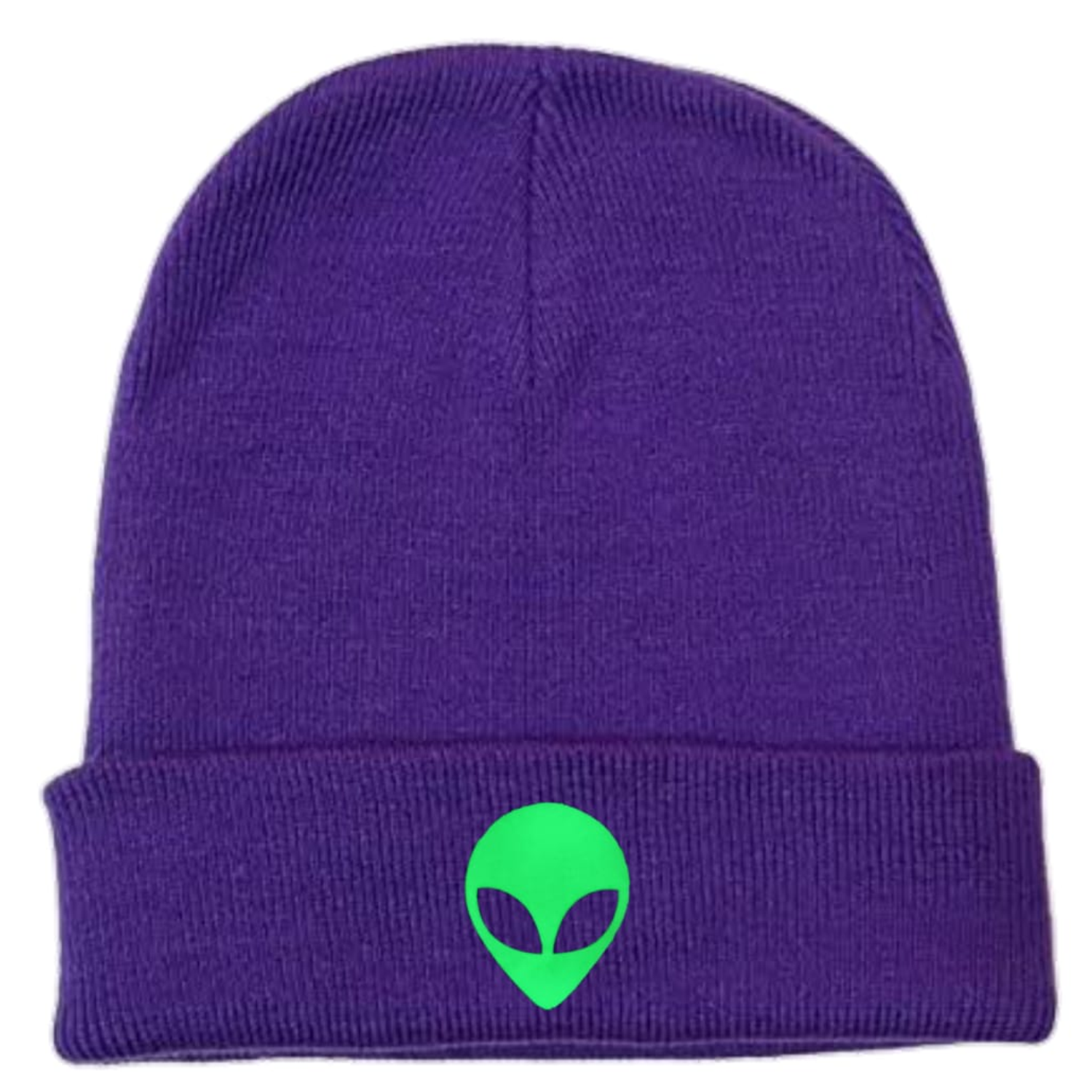 Chullo Alien Logo Glow morado