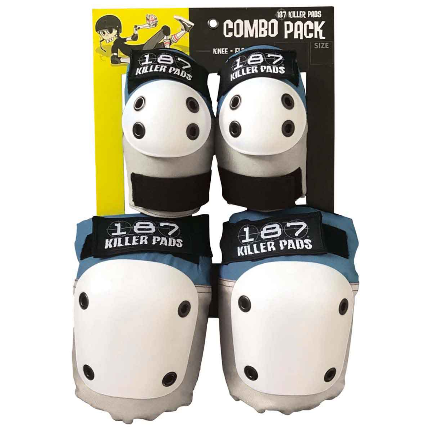 Proteccion 187 Killer Pads Combo 2 Pack Stone Khaki