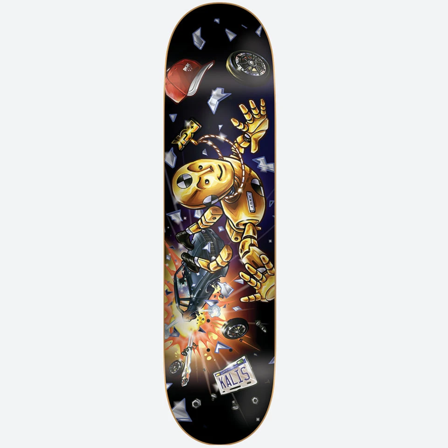 Tabla DGK Crash Test Kalis - 8.38"