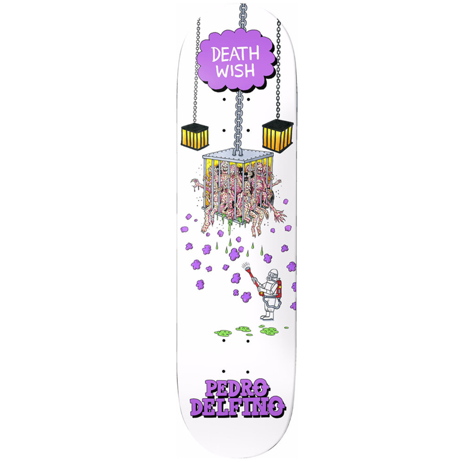 Tabla Deathwish Delfino Quarantine - 8.125"