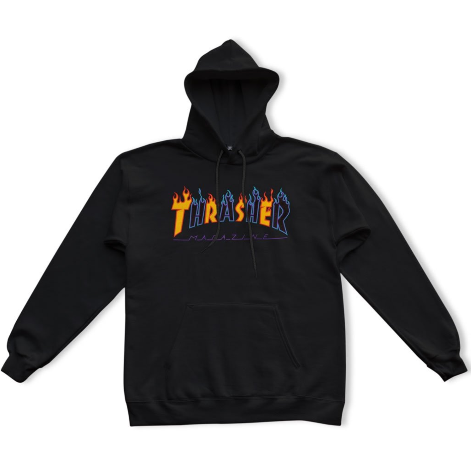 Capucha Thrasher Double Flame Logo