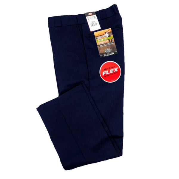 Pantalon Dickies Fille Slim Droit Sergé KP5519 - Noir Taille 20 - Neuf