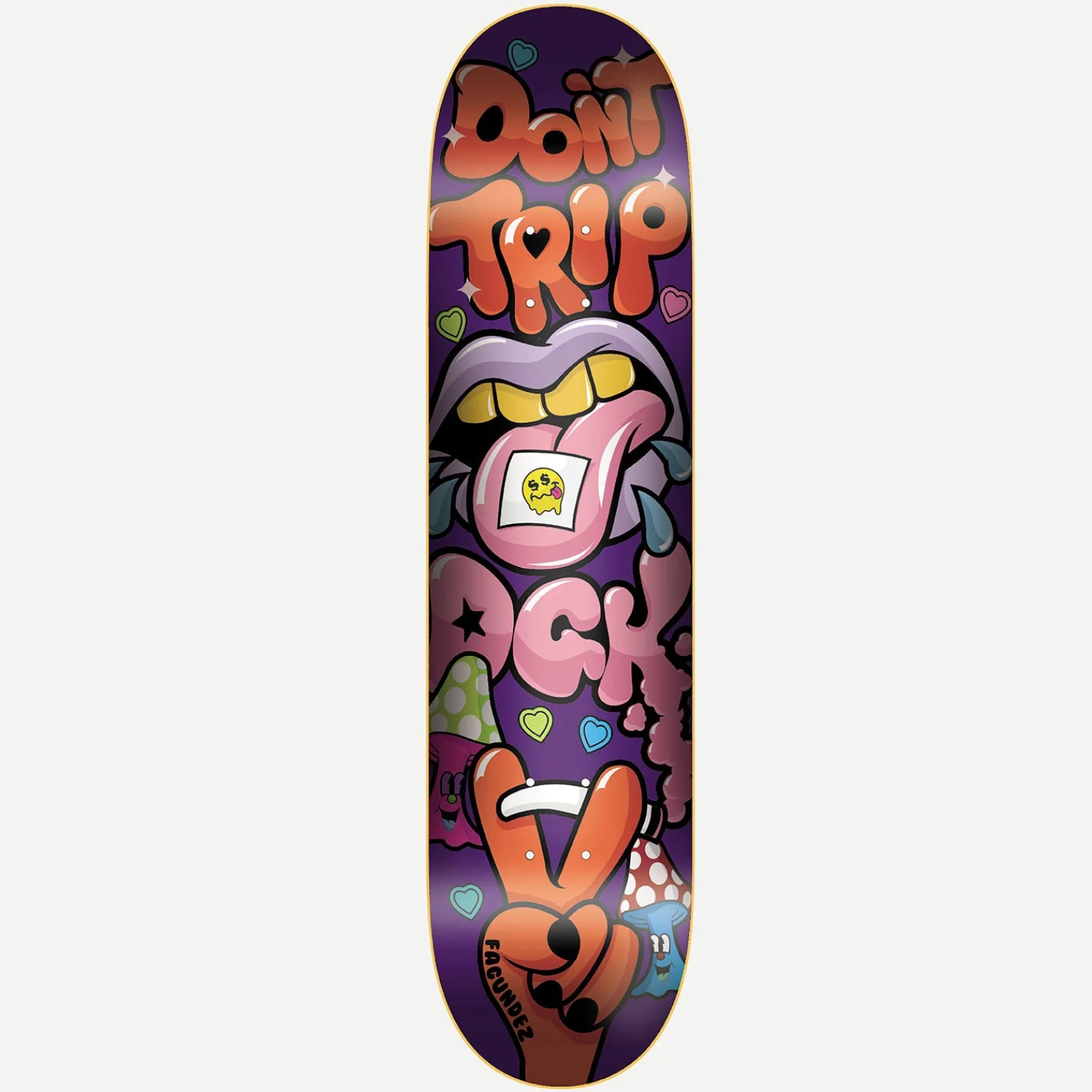 Tabla DGK Ghetto Psych Fagundes 8.25"