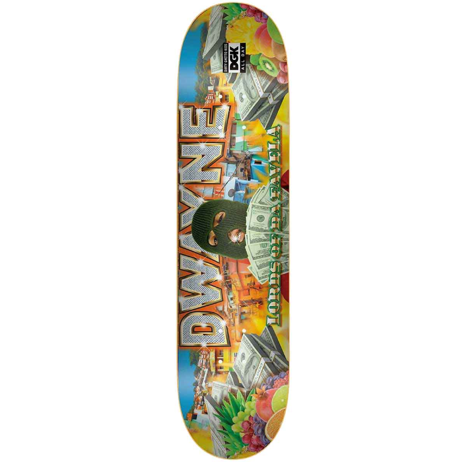 Tabla DGK Ghetto Fab Fagundes Dwayne - 8.06"