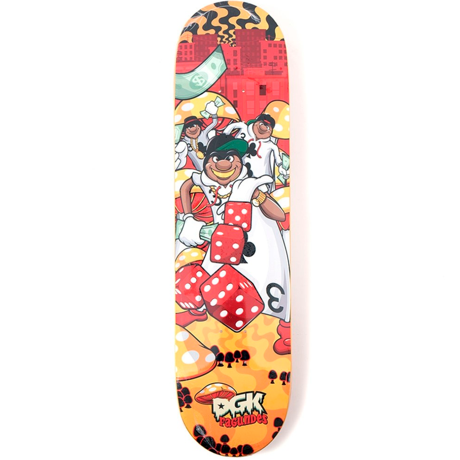 Tabla DGK Ghetto Land Fagundes - 8"