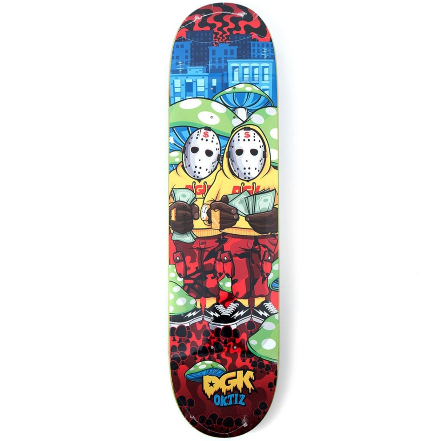 Tabla DGK Ghetto Land Ortiz - 8"