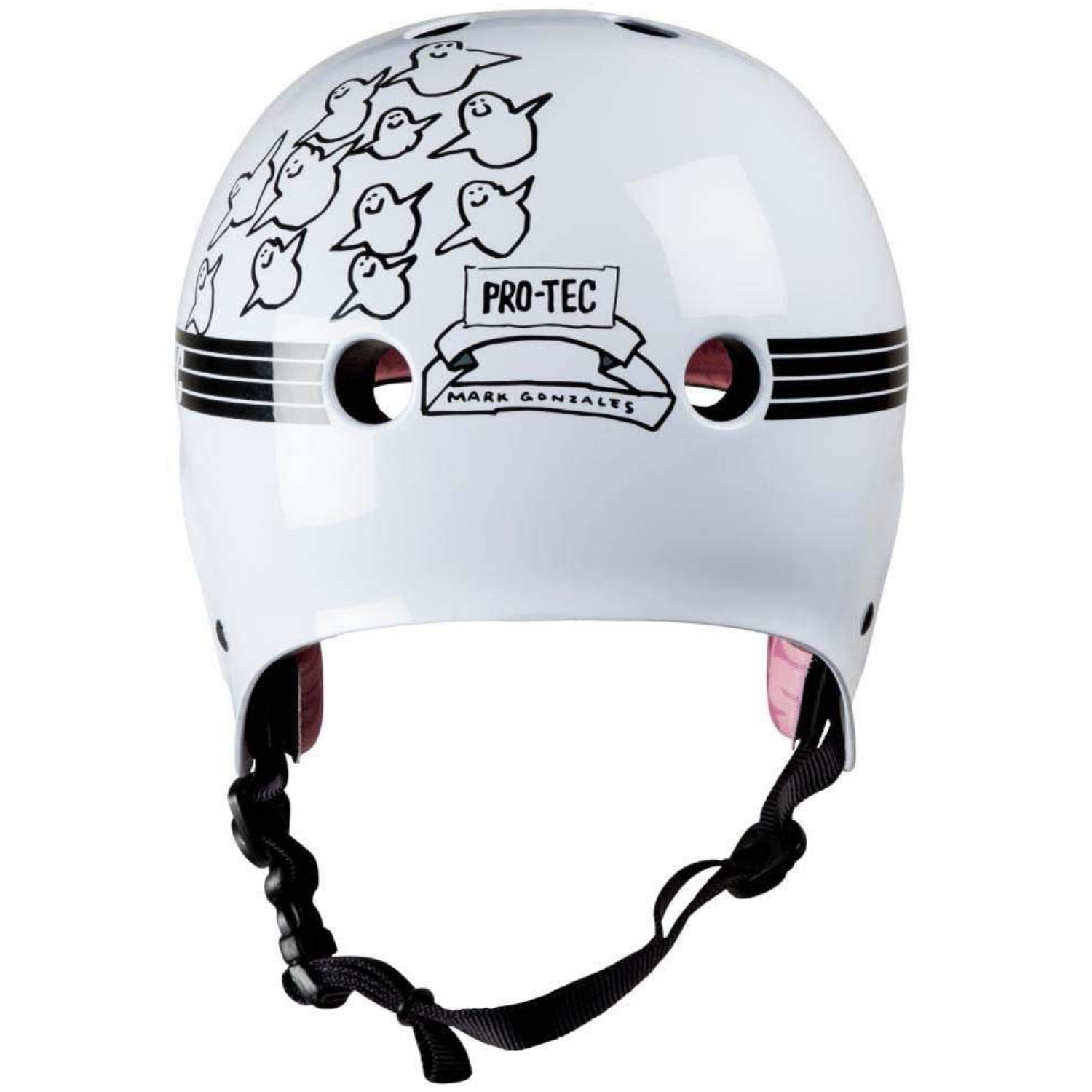 Casco Pro-tec Gonz Signature white